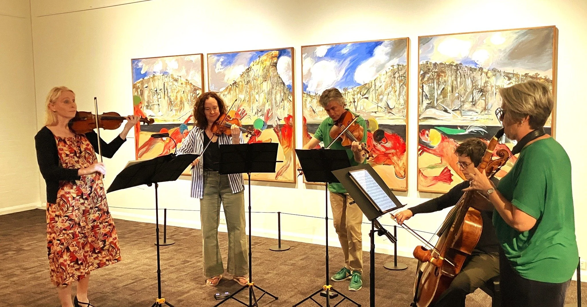 It was such a pleasure performing in Huskisson at the Jervis Bay Maritime Museum & Gallery πΆπ 
We got to take in the beautiful surroundings and share the night with so many welcoming faces and a truly lovely crowd. 
Big thanks to Jervis Bay M
