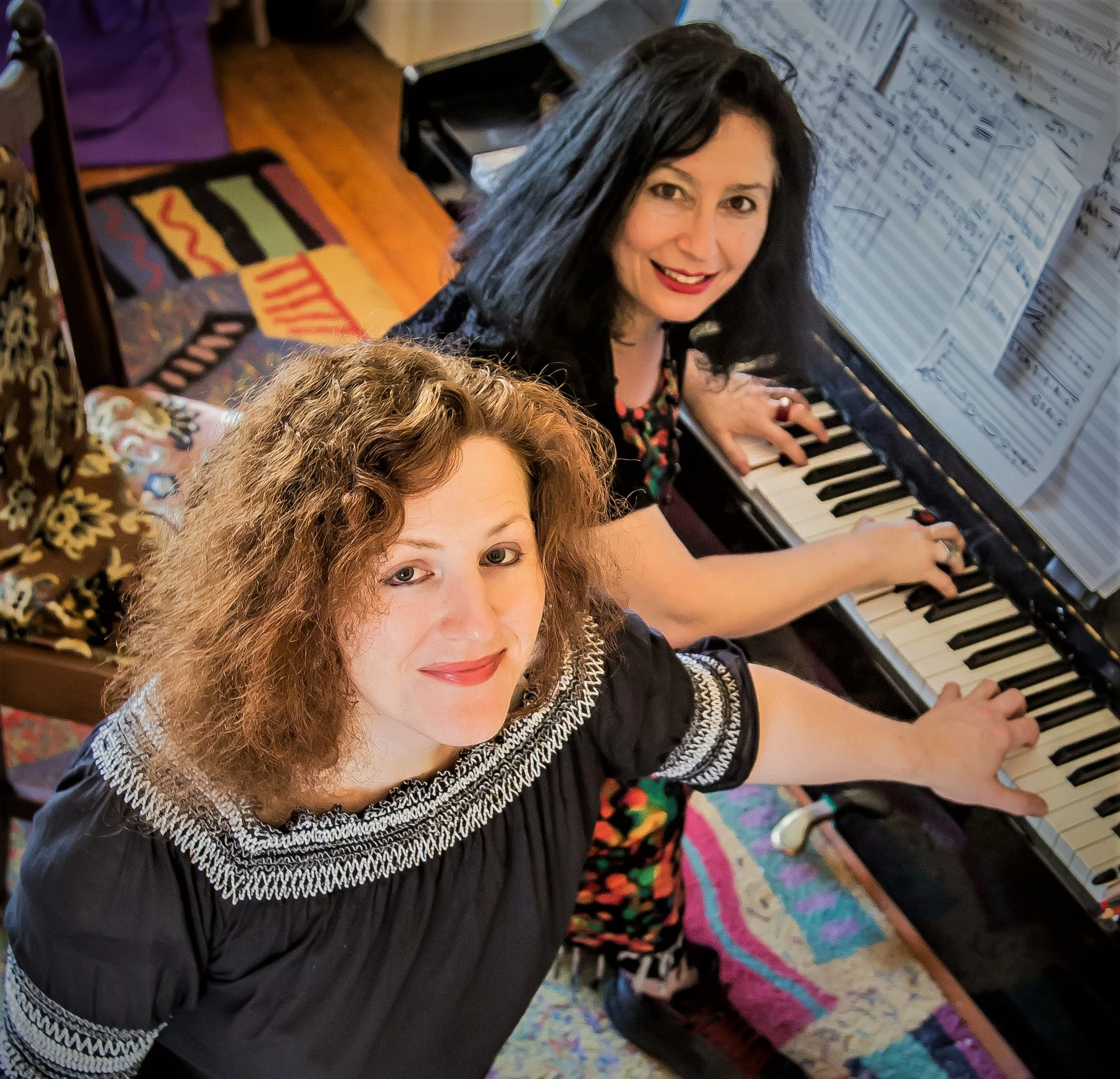 Tamara & Elena in Ancient letters