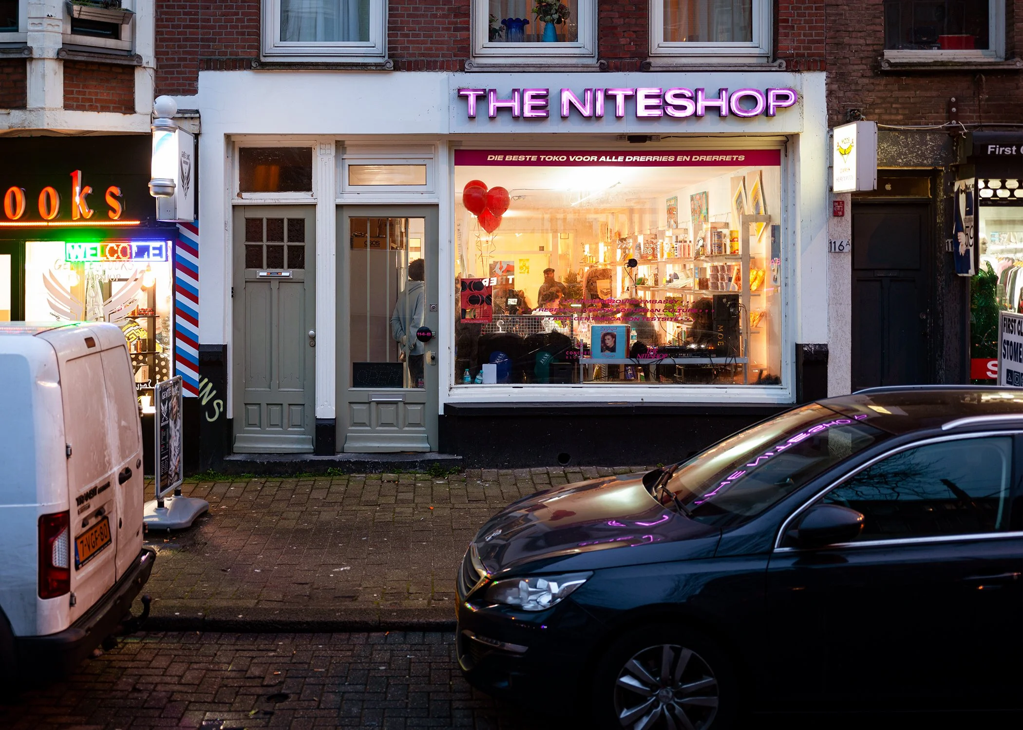 The Niteshop door Rubén Dario Kleimeer