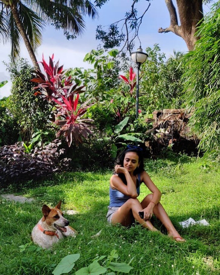 Therapeutic animals who teach and heal us 🐕 #happyinternationaldogday #sukhwellness #goa 

Circa 2020 - From our garden in Goa as I ask Chop why he is so cute and happy 🥰🐕#sukhexperiences #memories #goalife #luxurylifestyle 

#lifestyle #luxury #l