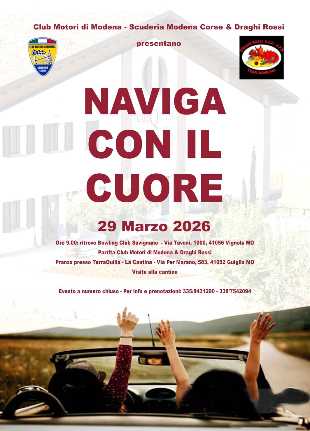 Raduno con Draghi Rossi