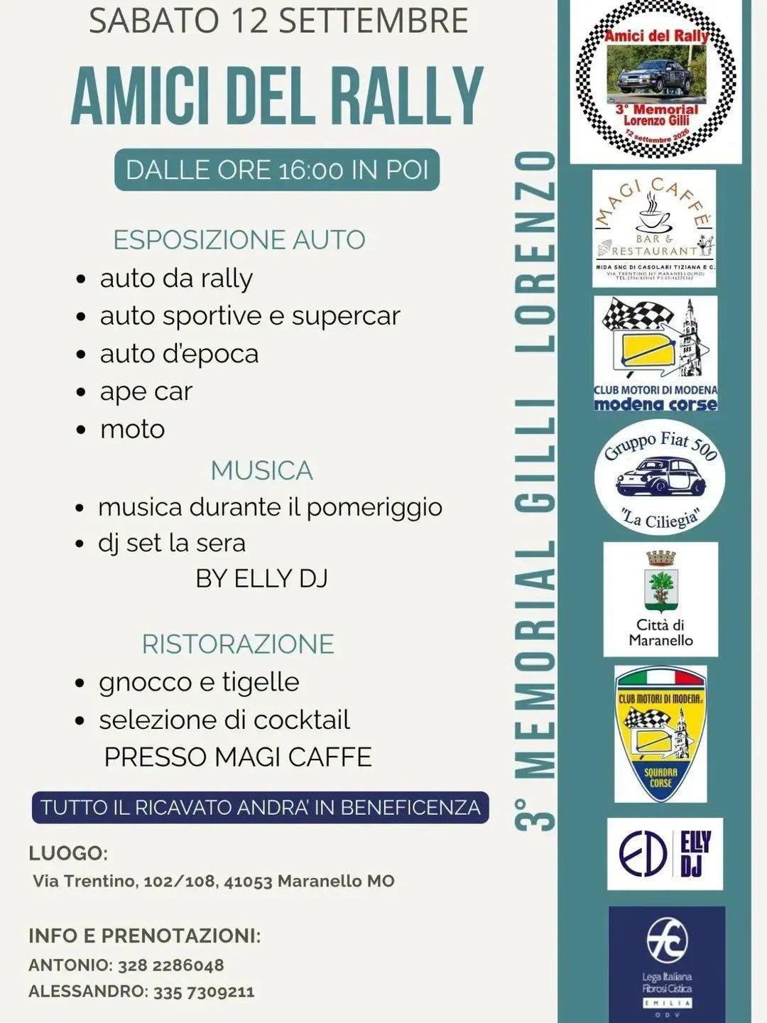 3° memorial Lorenzo Gilli