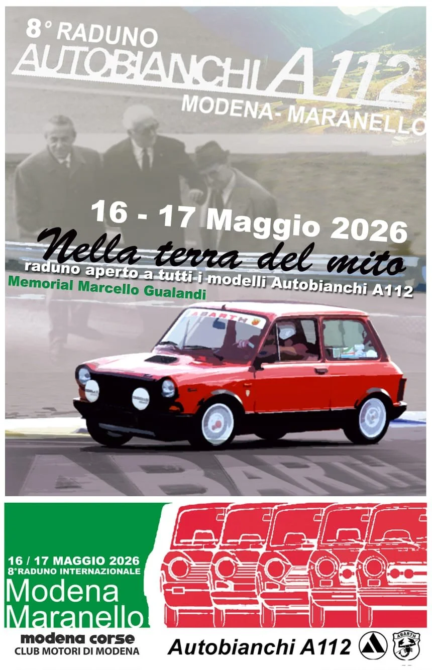 Raduno Autobianchi A112 2026