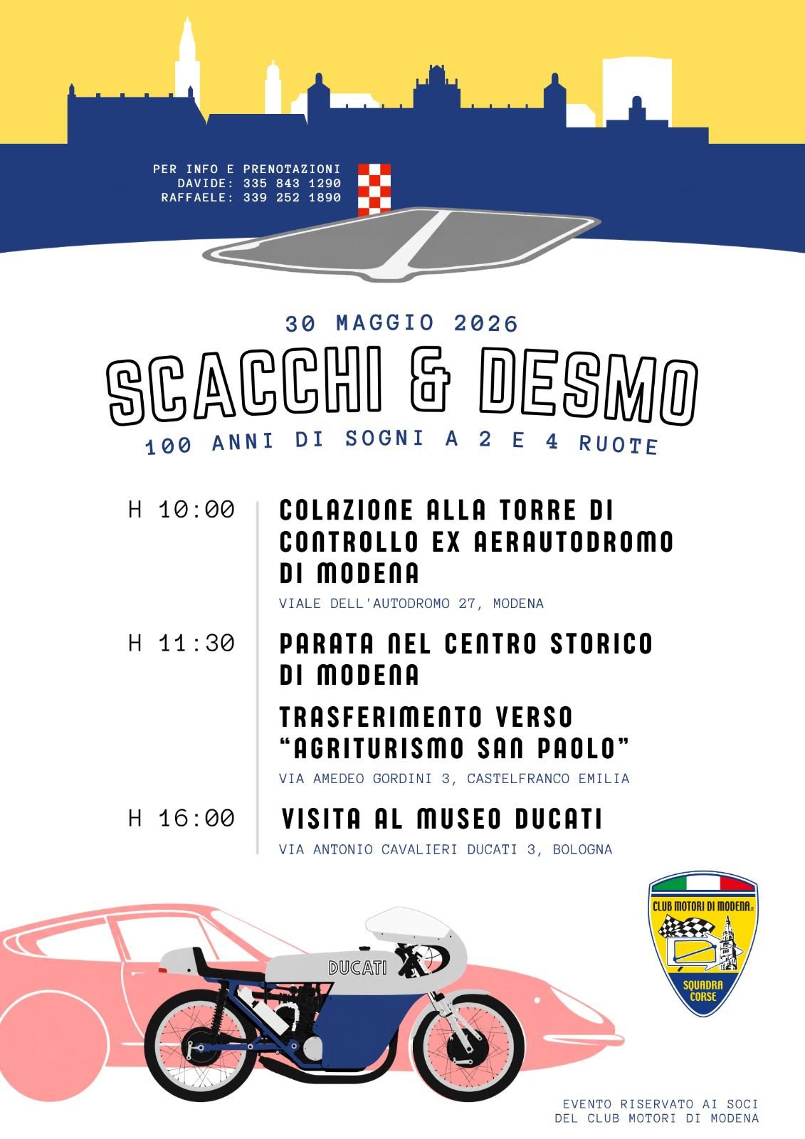 Scacchi e Desmo 2026 (Motorvalley Fest)