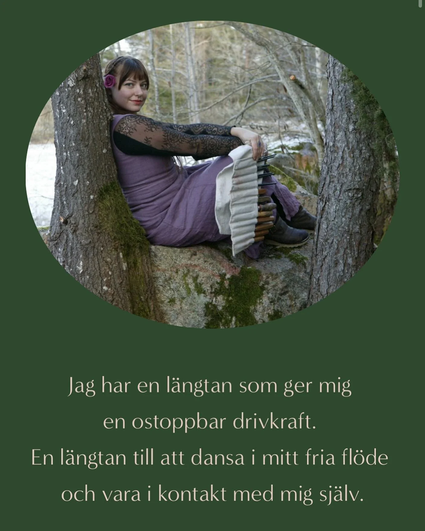 Mitt f&ouml;rsta inl&auml;gg p&aring; min blogg &rdquo;Alternativt Hantverk&rdquo; 🌲  I flera veckor har jag t&auml;nkt p&aring; att jag vill dela med mig mer om min personliga resa i min kreativitet. G&aring; in och l&auml;s resten och ge g&auml;rn