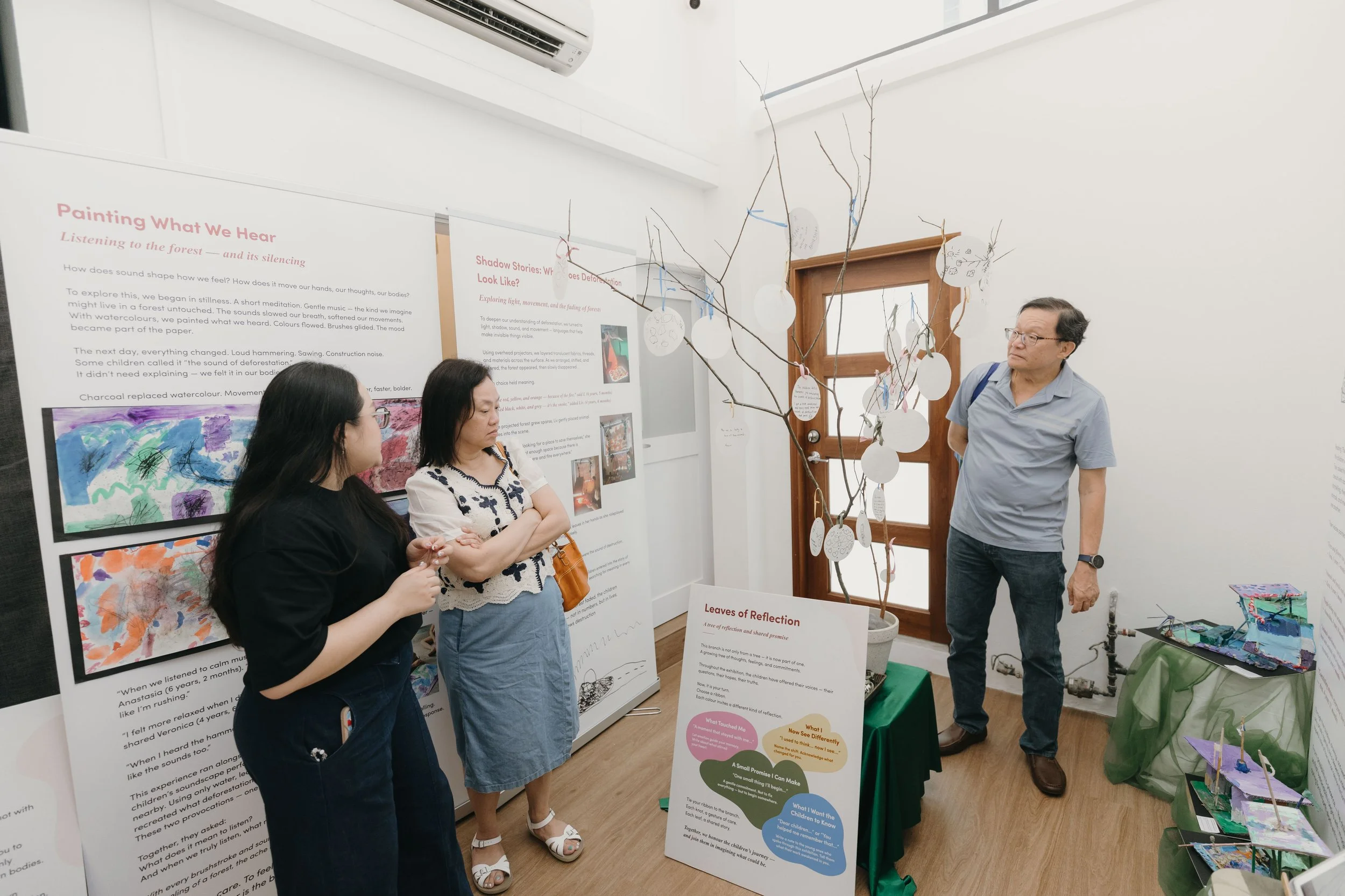 Nurtured Nest preschool children’s art exhibition in Singapore 2025
