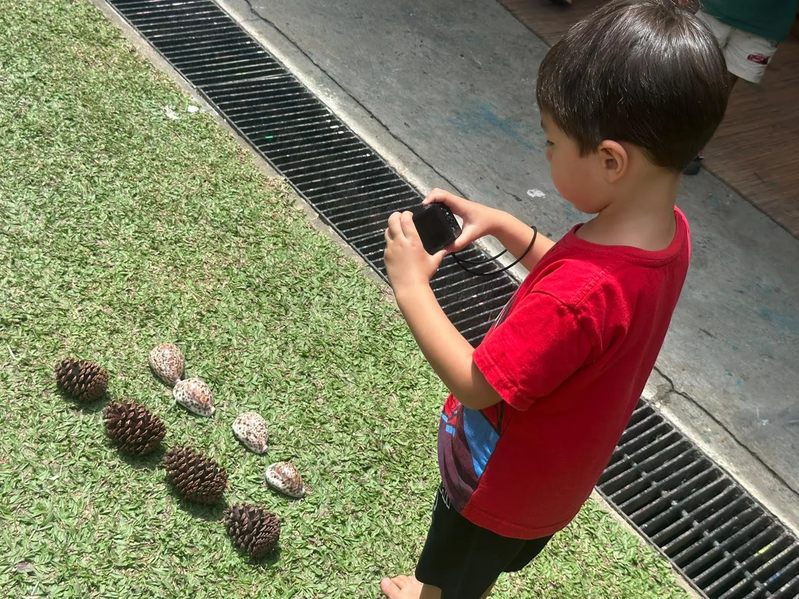 Nurtured Nest children taking photo