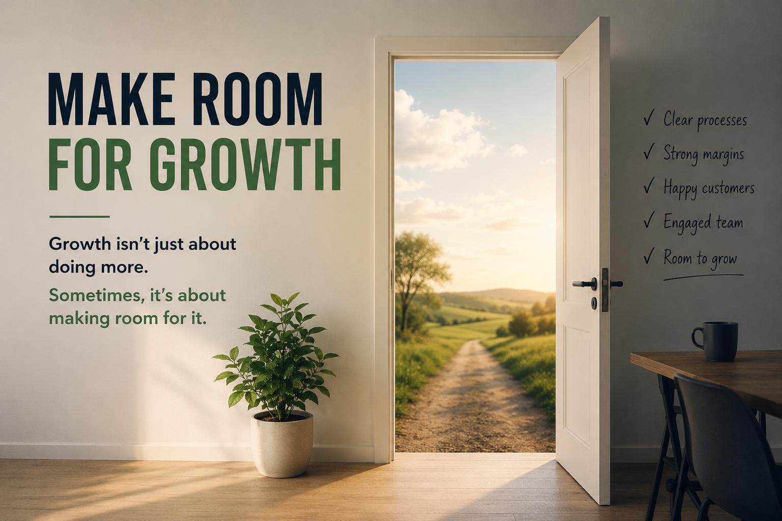 Make Room for Growth