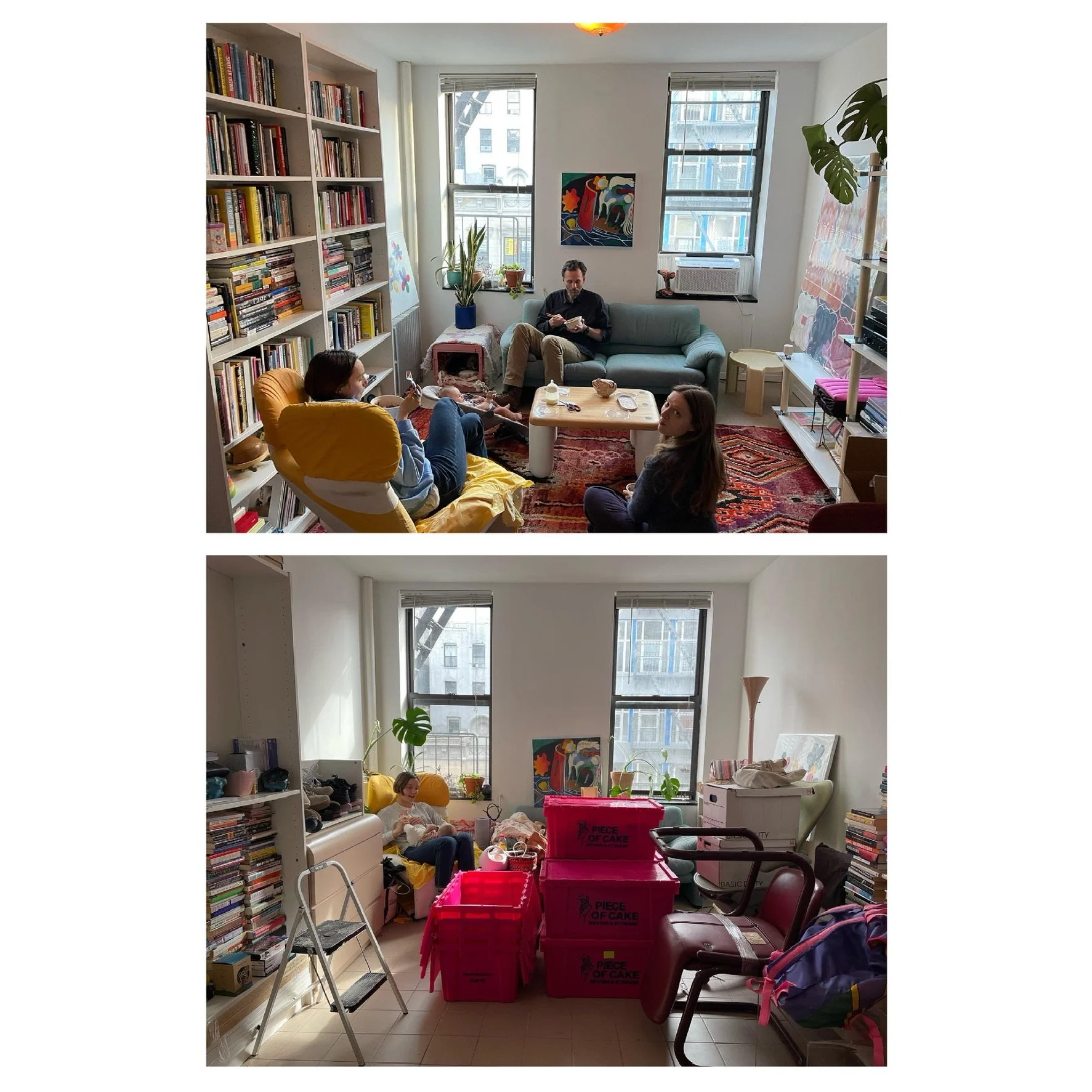 unpacking from a move