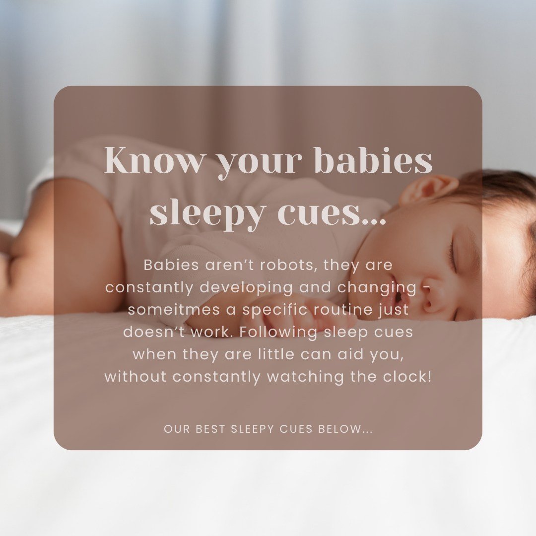 Spot Your Baby's Sleepy Cues 😴

Babies are unique little beings, always growing and changing - they don't stick to a strict schedule like we might want them to. 

Understanding their sleepy cues can help you find a natural routine that works for bot