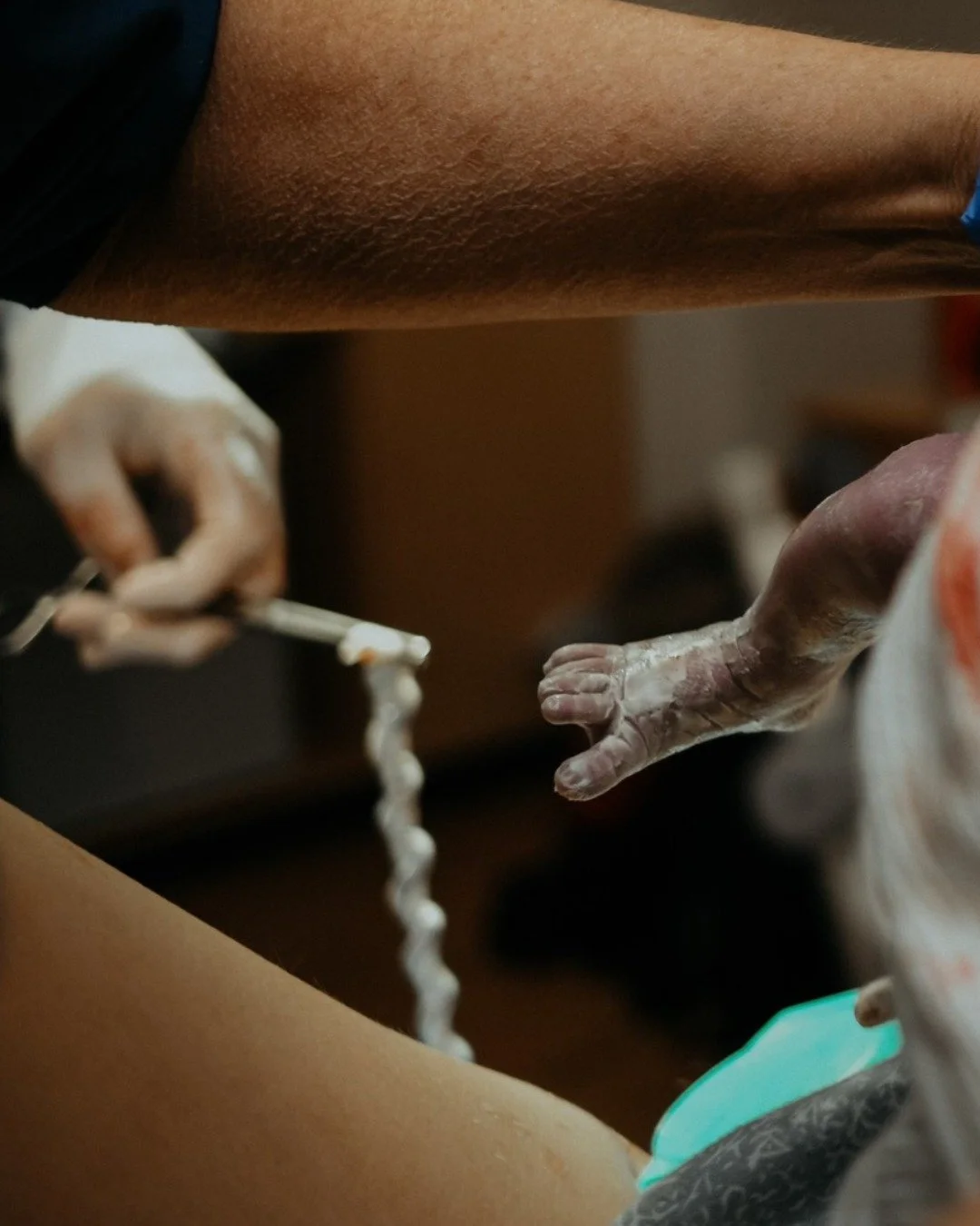 This is the moment the cord is cut.

The moment one becomes two.

But here's what they don't tell you - the connection doesn't end here. It just changes shape.

Into sleepless nights and cluster feeds and crying when you're not even sure why. Into a 