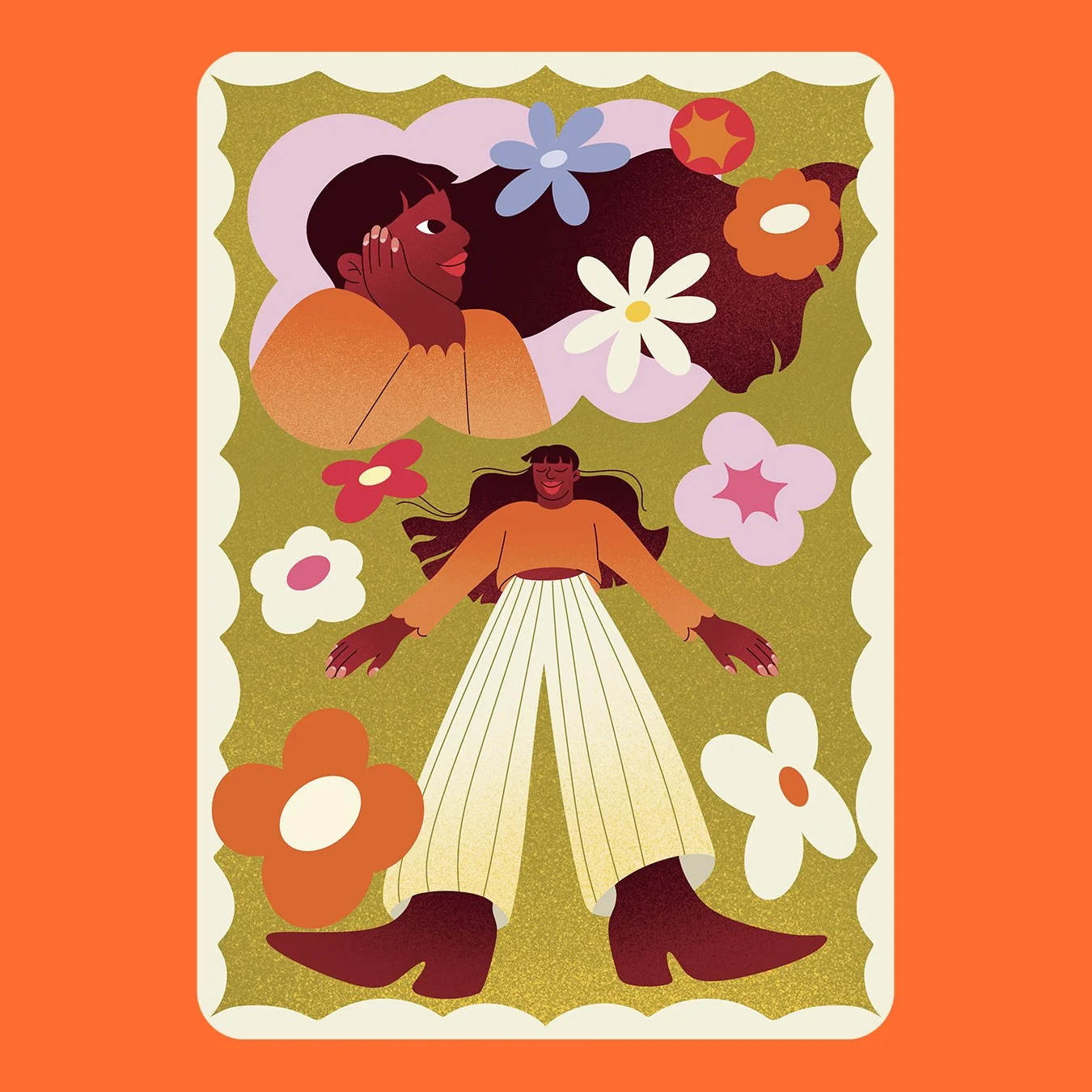 Print A5 -  Rêveuse