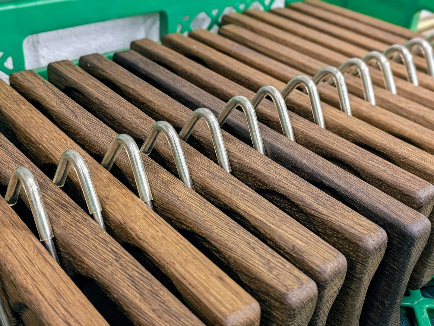 Custom tools for custom creations ✨ 

One of the best perks of having a workshop? If you don't have the right tool to hand, you make it!

We crafted this bespoke drying rack specifically for our beautiful fumed oak condiment boards to cure after a pr