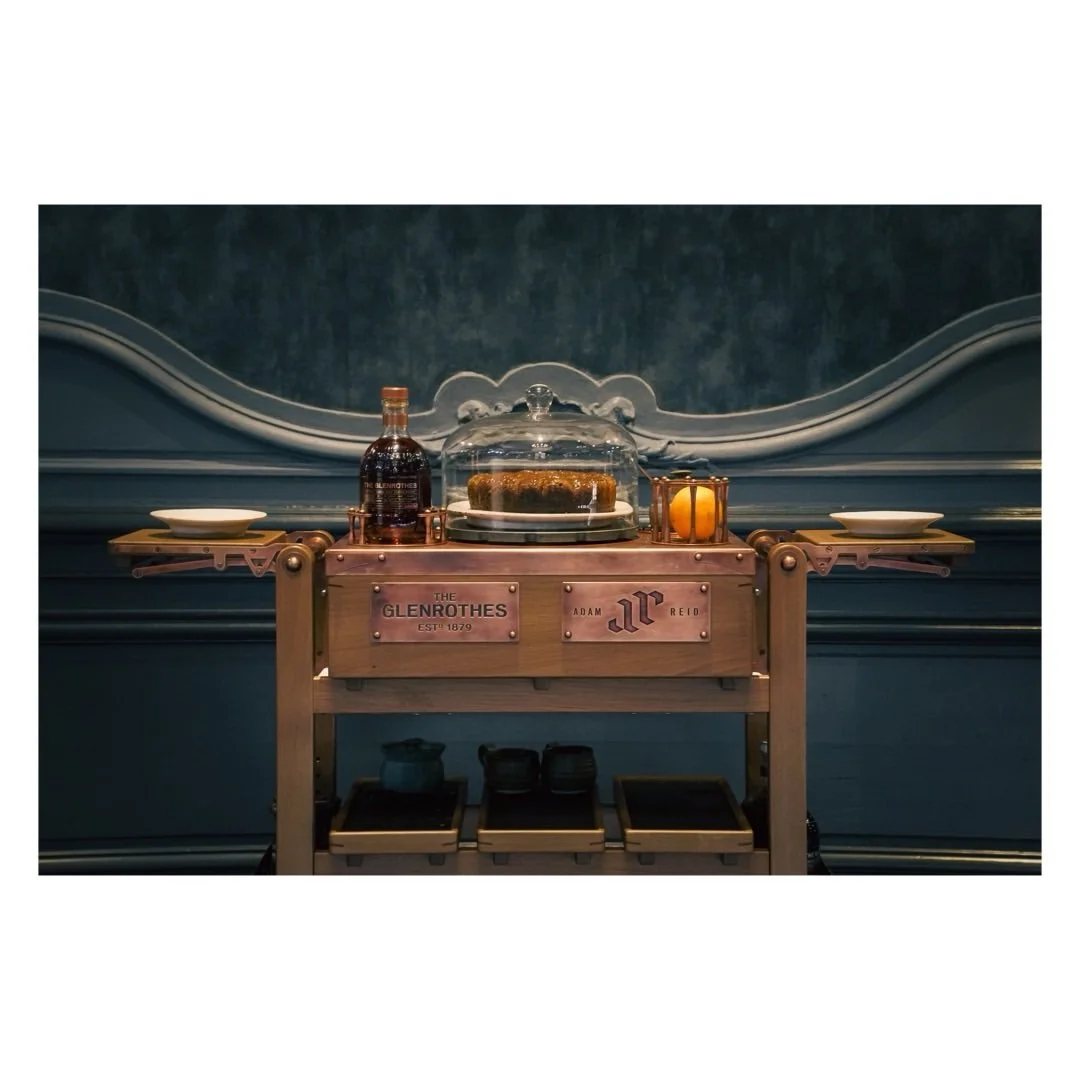 Introducing our first trolley crafted with burnished copper ✨ 

Working closely with Adam Reid and the team at Glenrothes, we carefully considered every detail on this unique Whisky Baba trolley to ensure 'a place for everything and everything in its