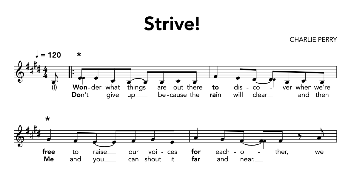 Strive!