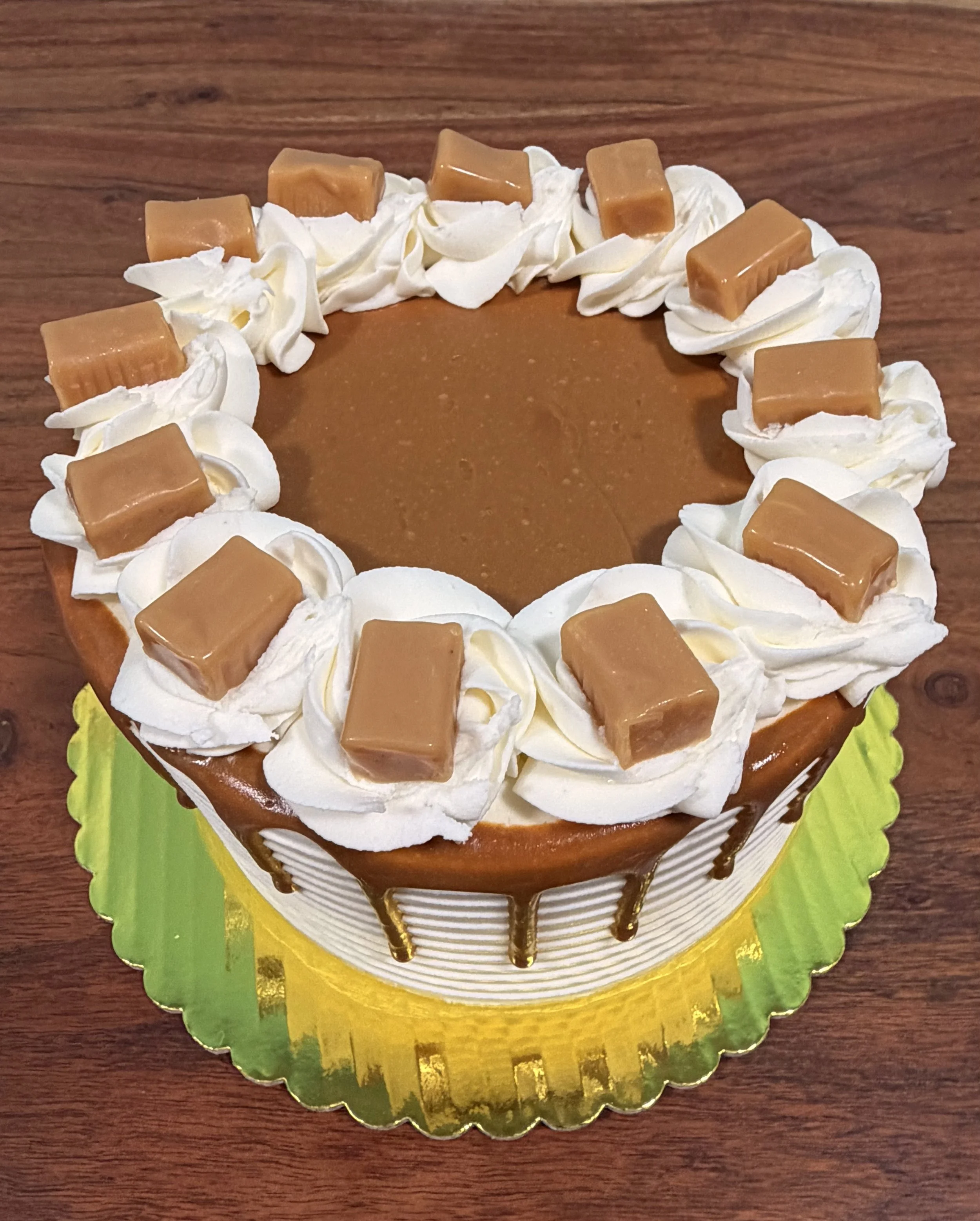 Traditional Vanilla Caramel Cream