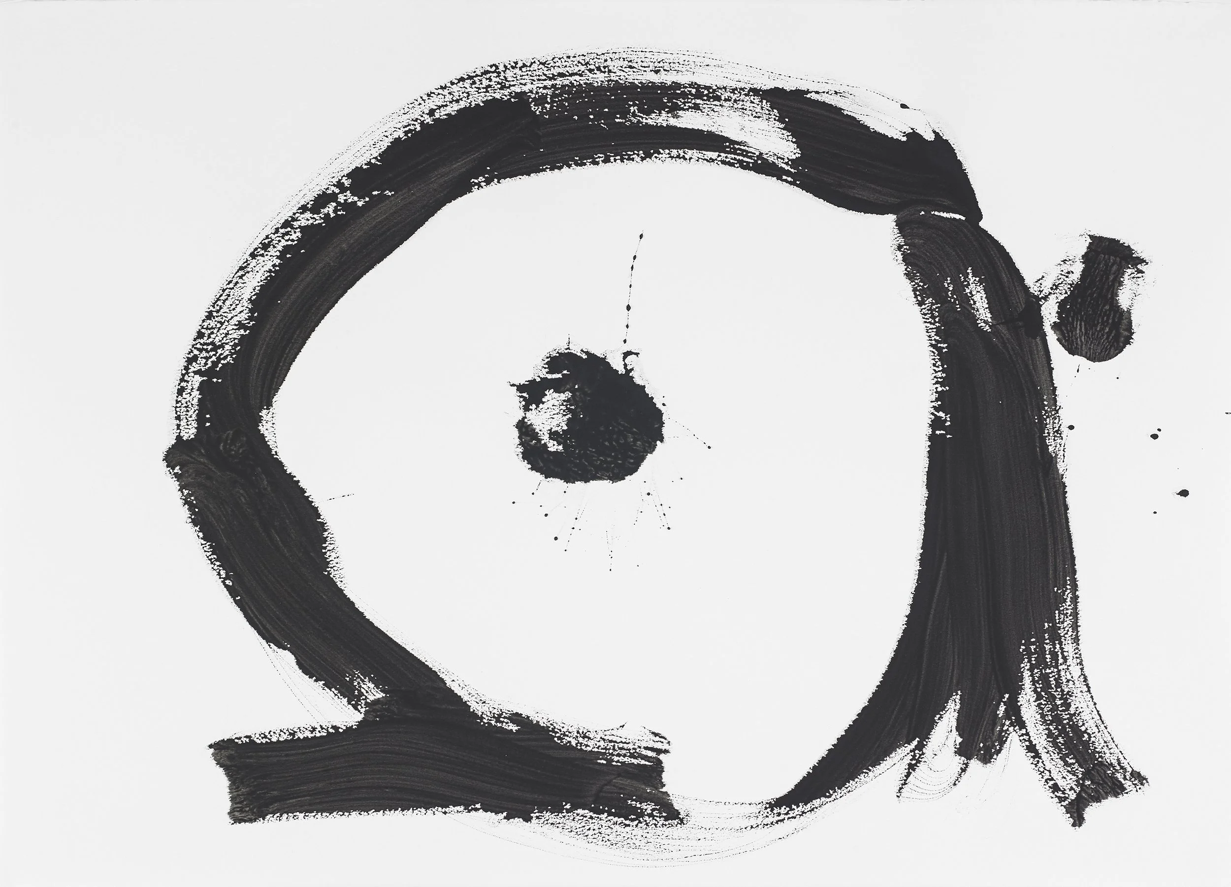 Ann Ledy . Dance IV 2019 . India Ink on Arches . 18" x 24"