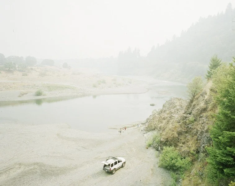 Youngsuk Suh, Bathing II, 2009, Archival pigment print, 36x46 inches, Edition of 8 from the series: Wildfires