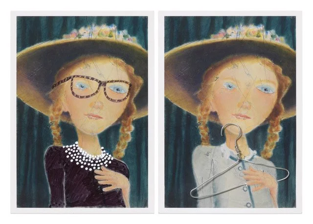 Artist Kata Hull . 'Homage to RBG & Post Dobbs'
