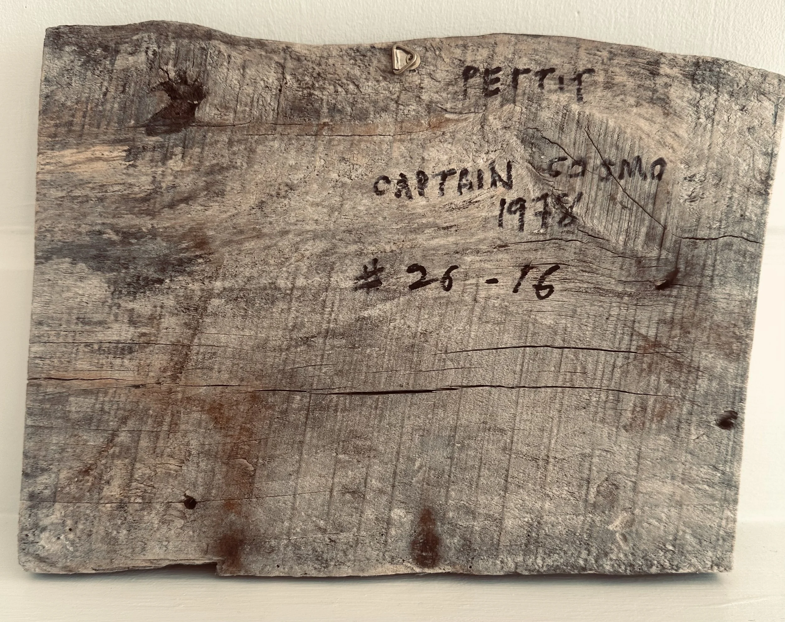 The Captain Cosmo . reverse side