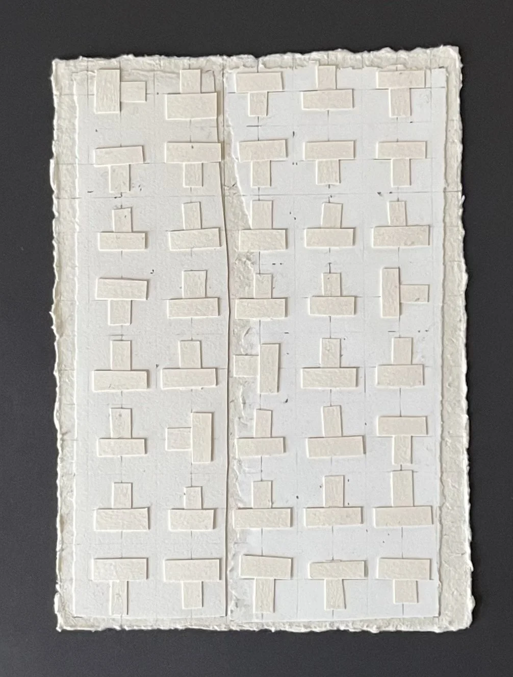Path of Belonging #2 2026 . 8" x 6" . Mixed Media.