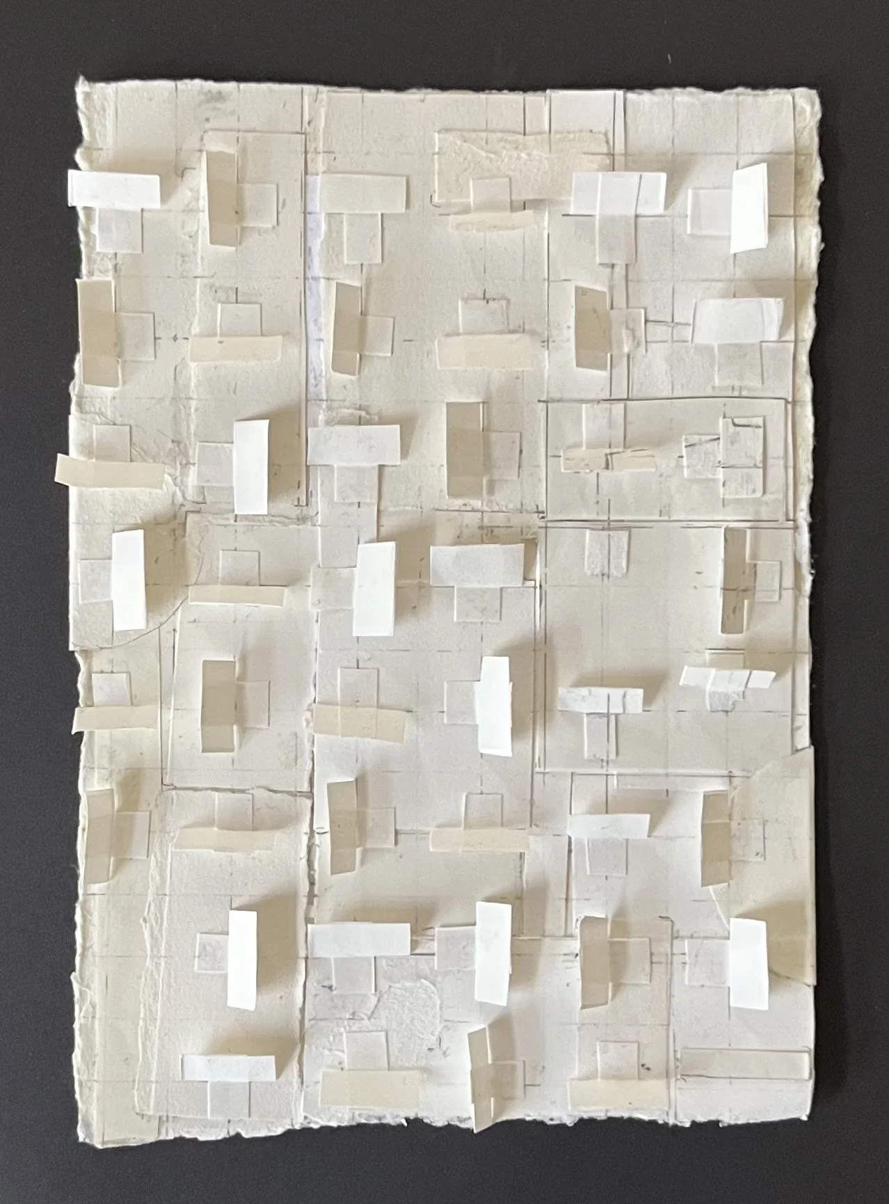 Path to Belonging #4 2026 . 8" x 6" . Mixed Media.