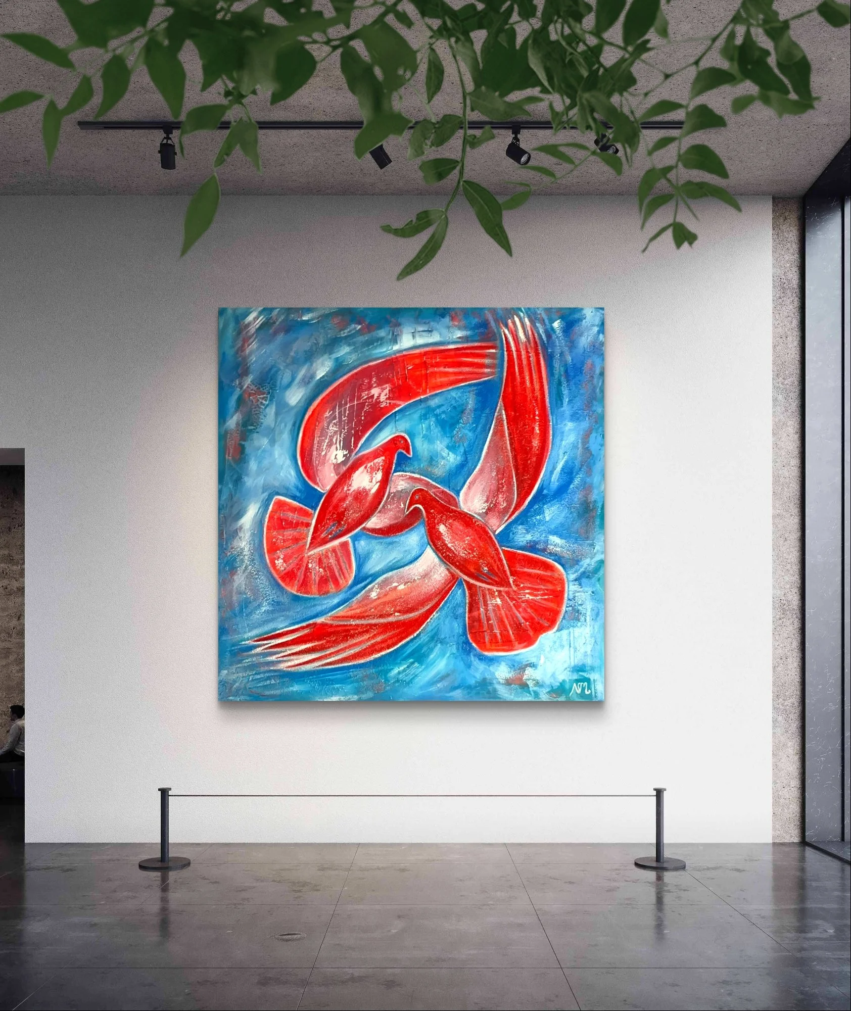 The Dance Of The Two Red Doves