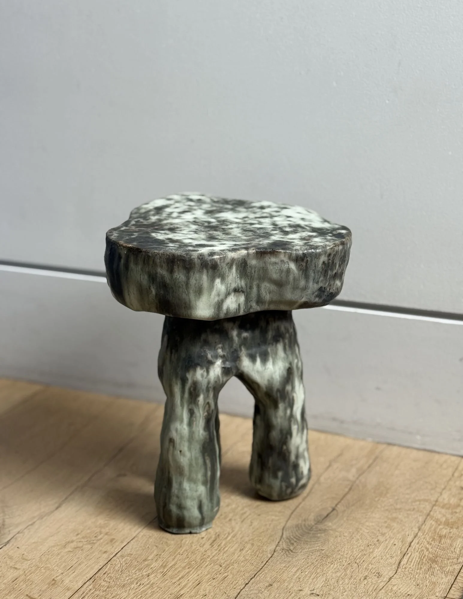 Mini Table, 2026, glazed stoneware, 12 x 9.5 x 6.5
