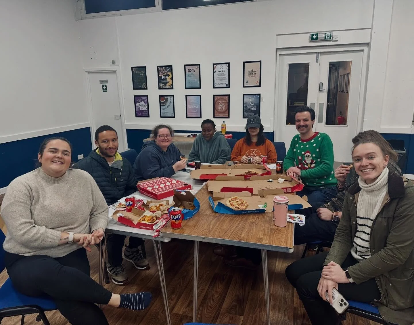 Some of our Young Adults celebrated Christmas together tonight with a pizza party 🍕🎄

It&rsquo;s been incredible watching them grow this year and catching a small glimpse of what God is doing in their lives. So grateful for this community.