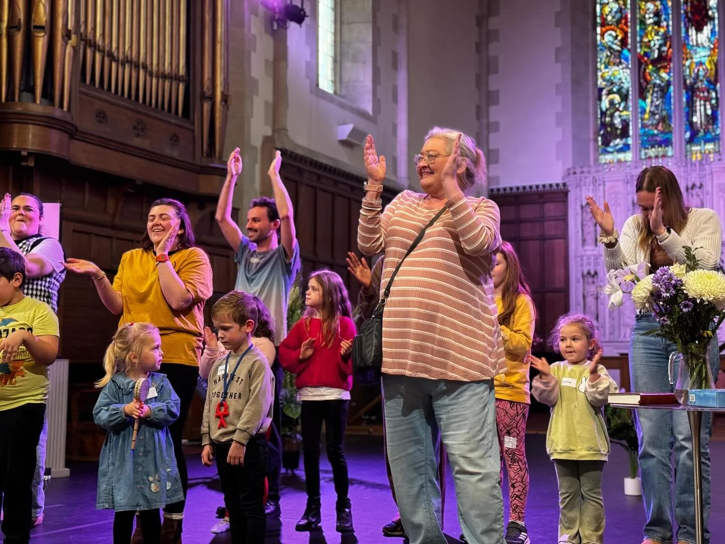 See you tomorrow for church 👋
We&rsquo;ll be looking at worship through singing 🎶 as we gather together to praise God.

Grab a mate and come along!
Kids and youth provision available at our 11am service.
Joining from home? You can be part of it onl