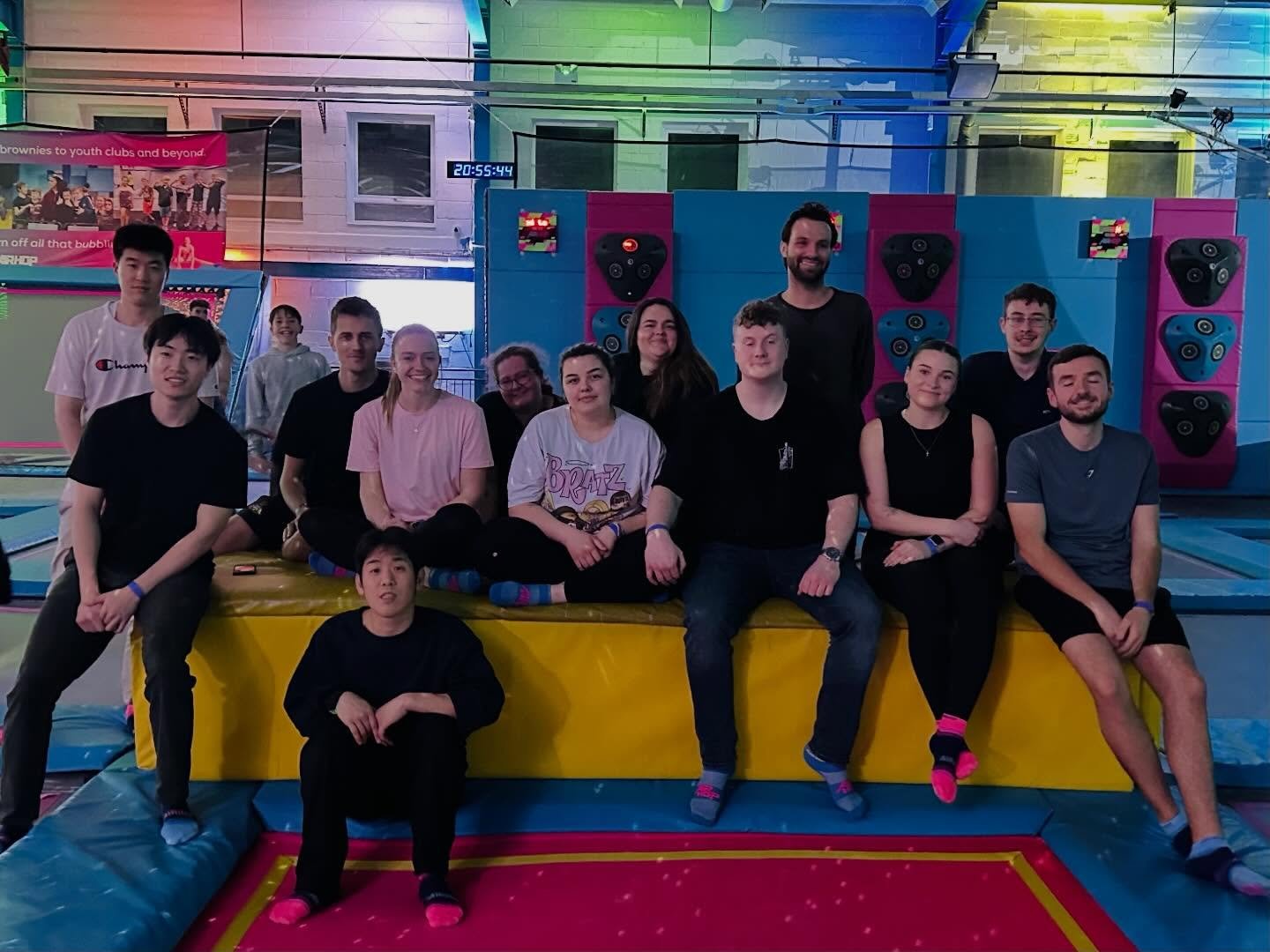 Our young adults went to Airhop this evening and it was full of laughs, flying limbs, and genuine connection 🫶 Nothing beats doing life together and creating joy in the simplest ways.