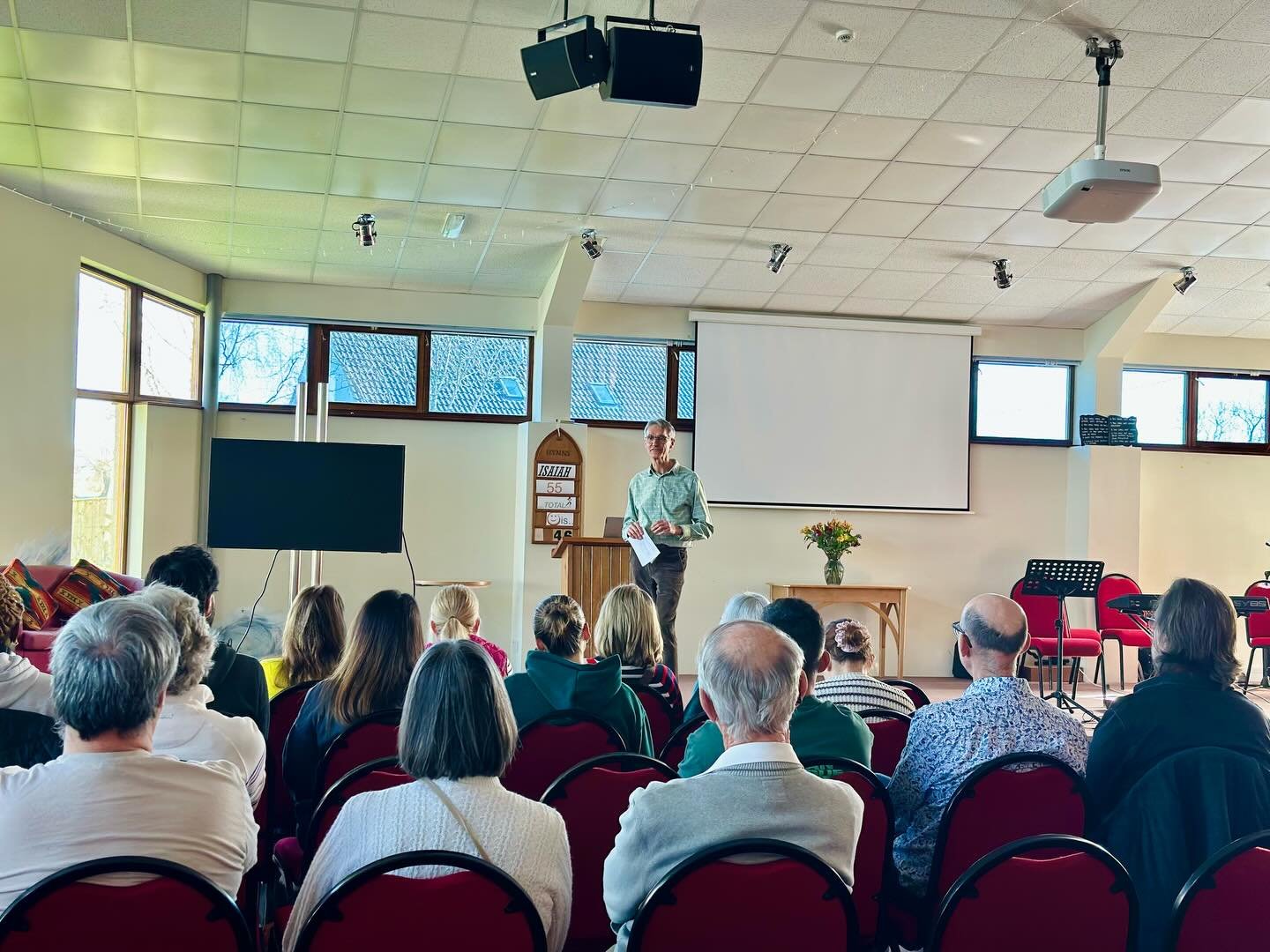 ❓Today is our Alpha Holy Spirit session. Please be praying for everyone joining us! 🙏

Prayer points:
&bull; That people would feel God&rsquo;s presence
&bull; Open hearts to receive the Holy Spirit
&bull; Courage for those asking questions or respo