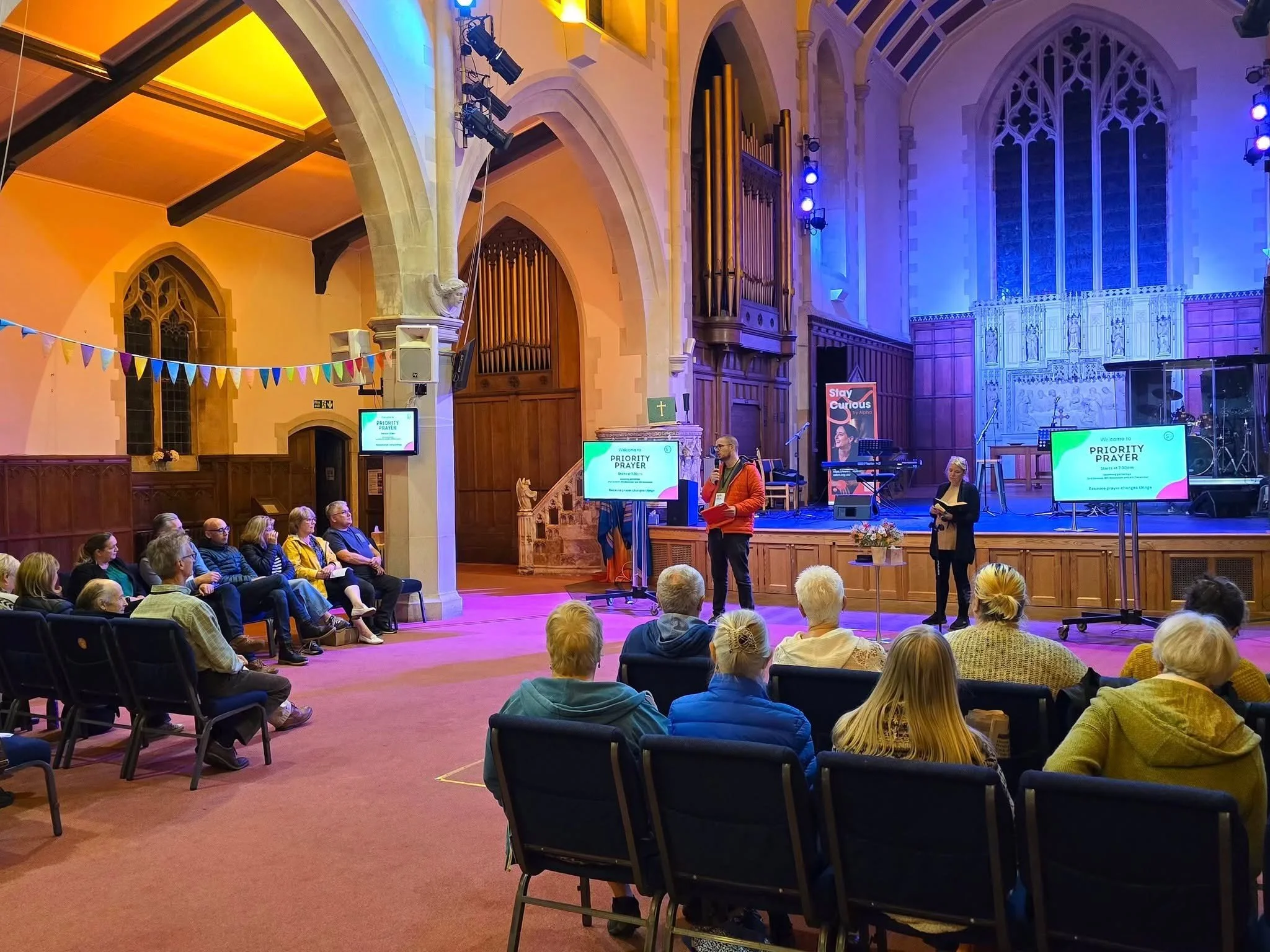 📅 Mark your calendars &mdash; Priority Prayer returns on 7th May at 7:30pm!

Prayer sits at the heart of who we are, and this is a space to come together, seek God, and lift up our church, town, nation, and world. 🙏✨