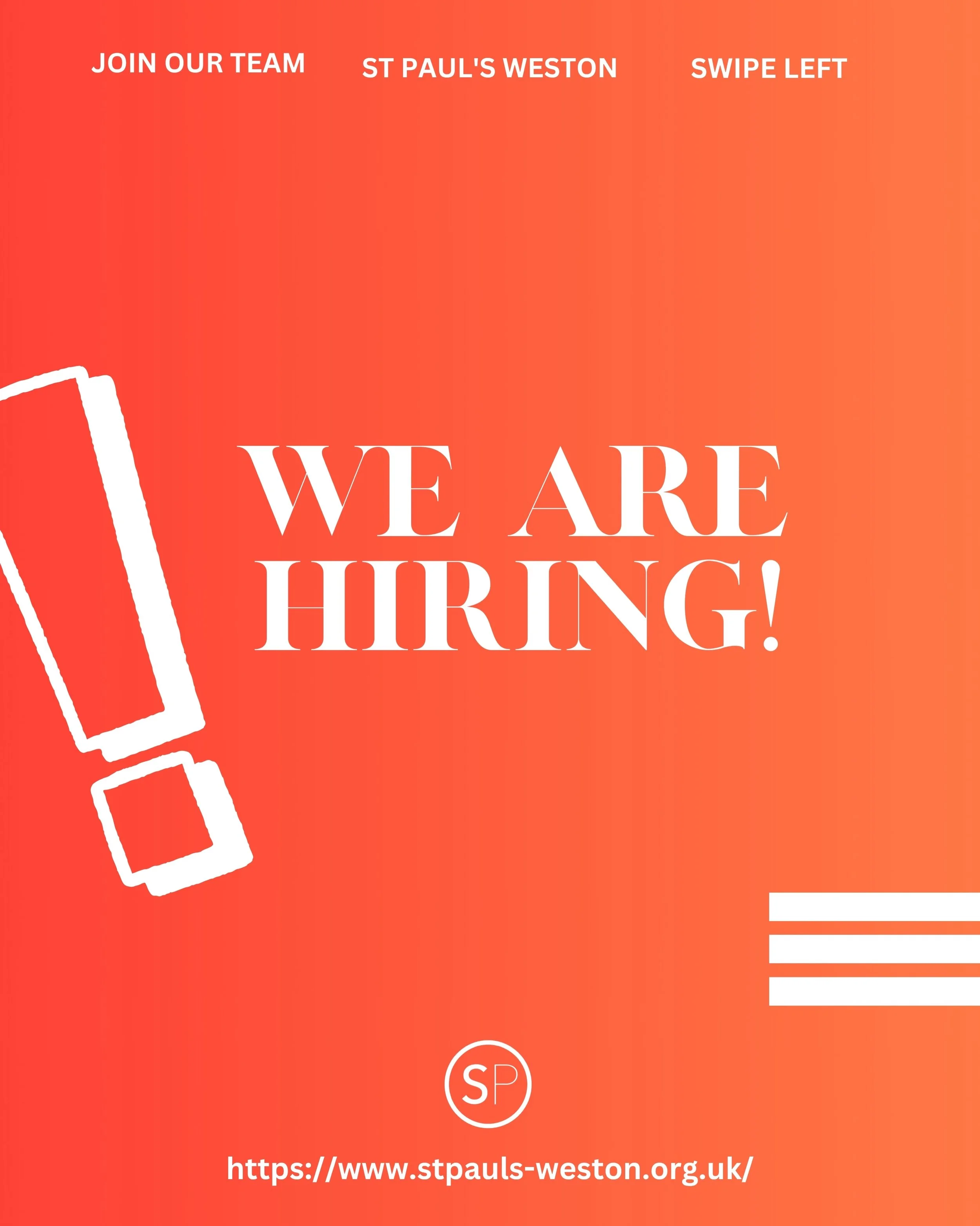 🚨We are hiring!🚨

Are you called to cultivate a people, not just a platform? We are stepping into an exciting new season of growth and depth. We are seeking a full-time Senior Worship Pastor to join our leadership team. We aren&rsquo;t looking for 