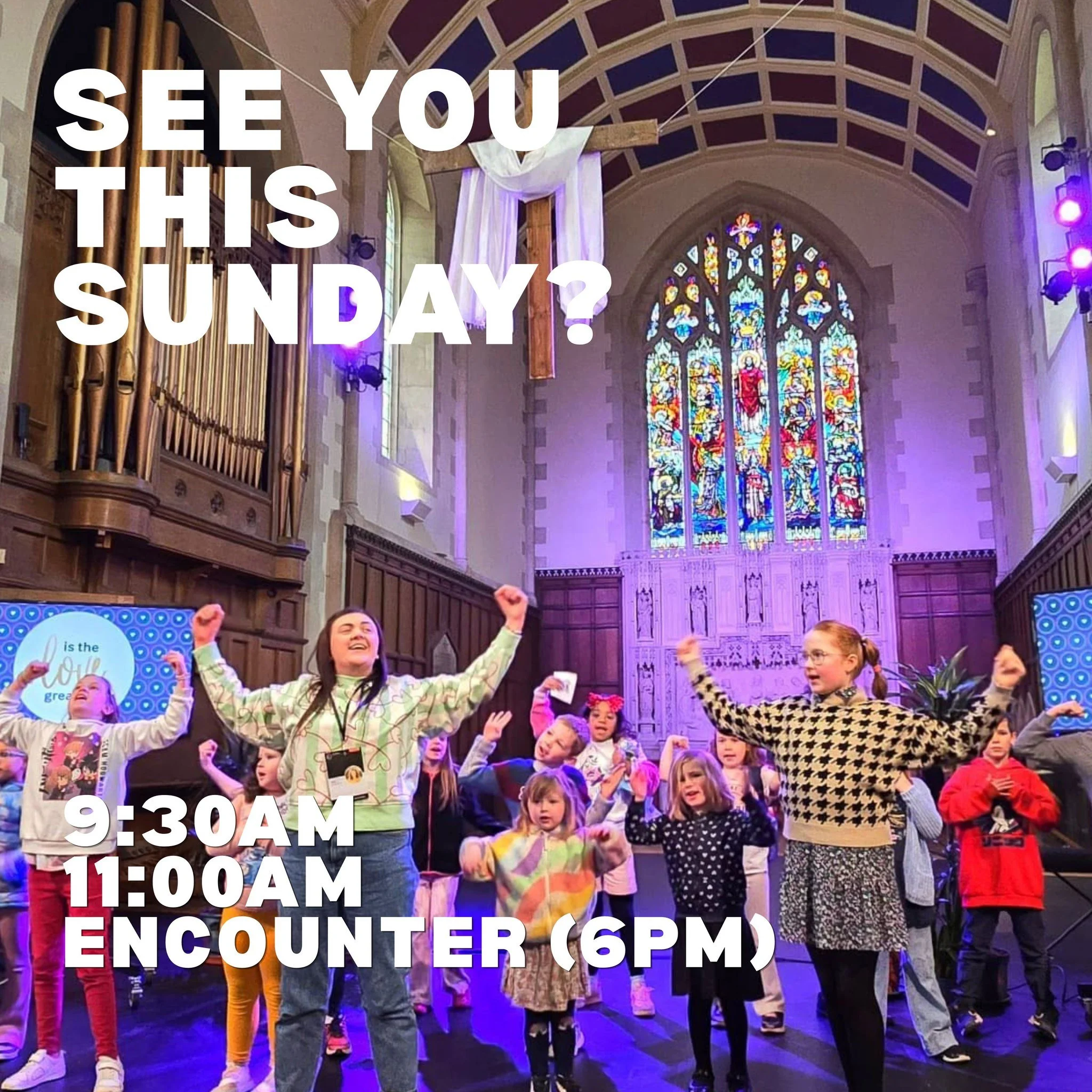 🙌 See you Sunday!
We&rsquo;re continuing our FREED sermon series as we look at what it means to be freed from sin.

Come and join us as we discover what Jesus has done to set us free. ❤️

⛪ 9:30am | 11am | Encounter (6pm)

We&rsquo;d love to see you