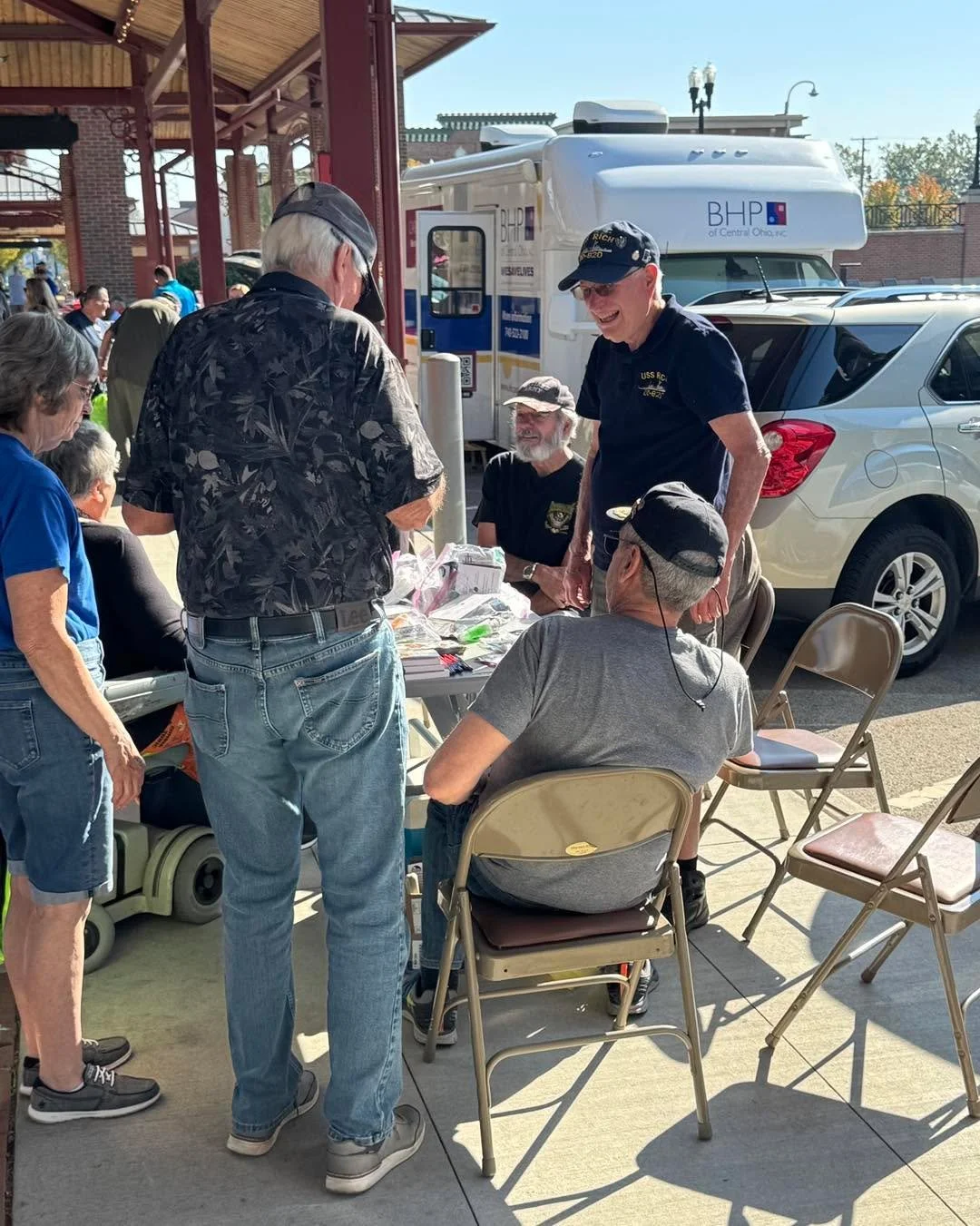 BHP is at the Veteran&rsquo;s Stand Down event today! Grateful to share these times with our community partners, @lappohio &amp; brightview, as we work together for the betterment of Licking County.