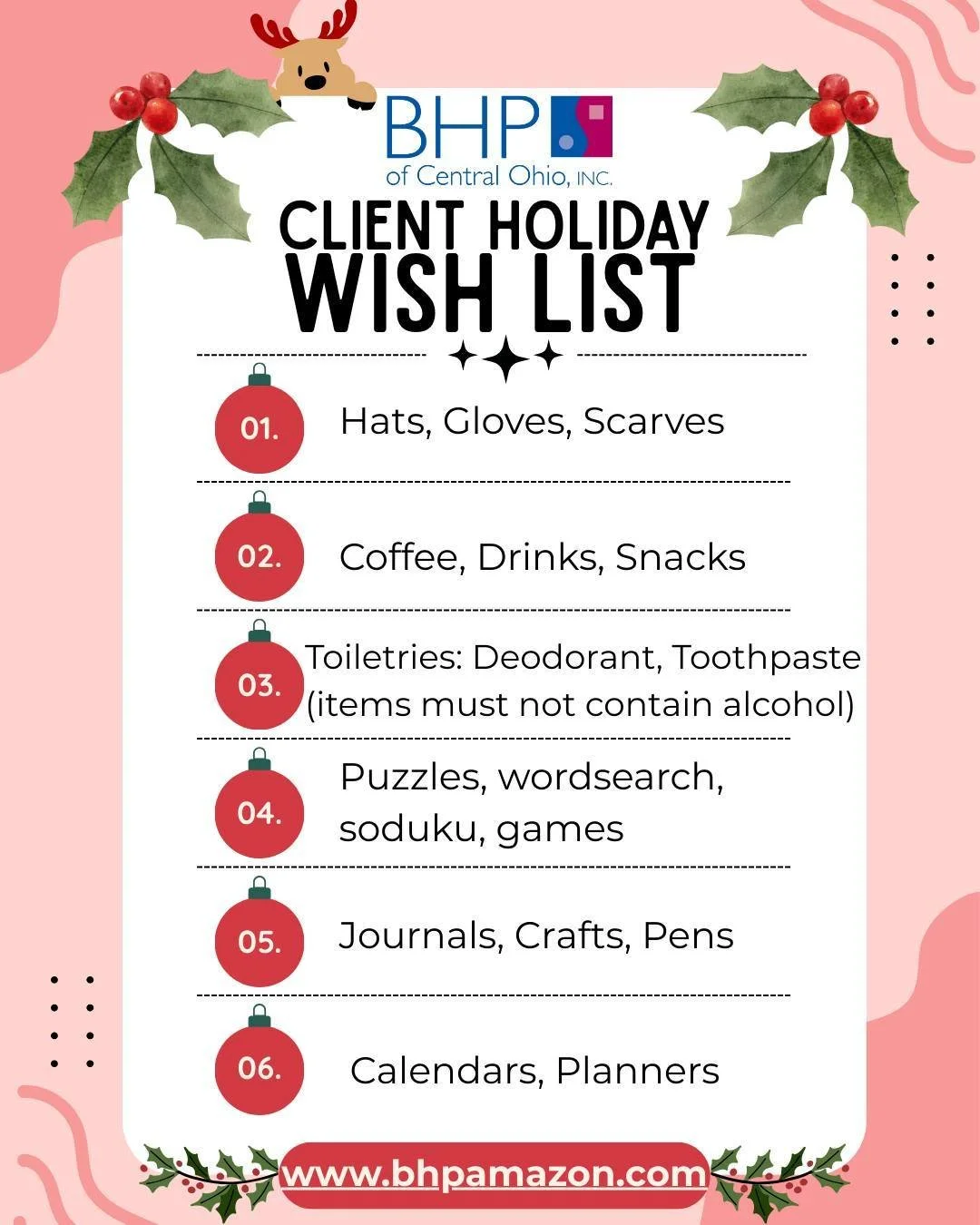 Every day, individuals in Central Ohio reach out to us in moments of fear, crisis, or uncertainty.
On Giving Tuesday, you can be part of their story of healing.

Your gift to Behavioral Healthcare Partners of Central Ohio makes it possible for people