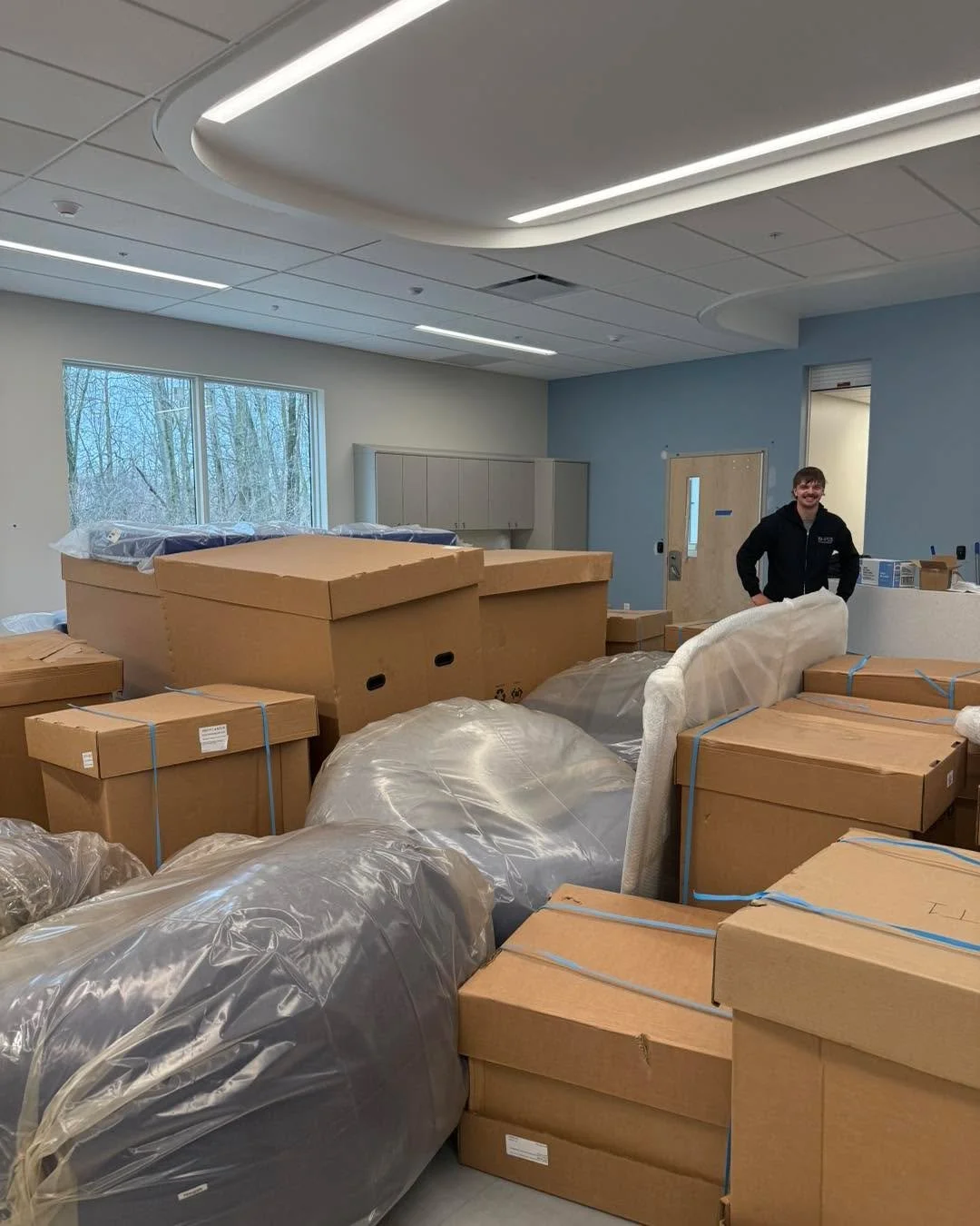 **sneak-peak** into our almost finished crisis center with a huge shout out to our operations &amp; facilities teams who keep everything running smoothly!