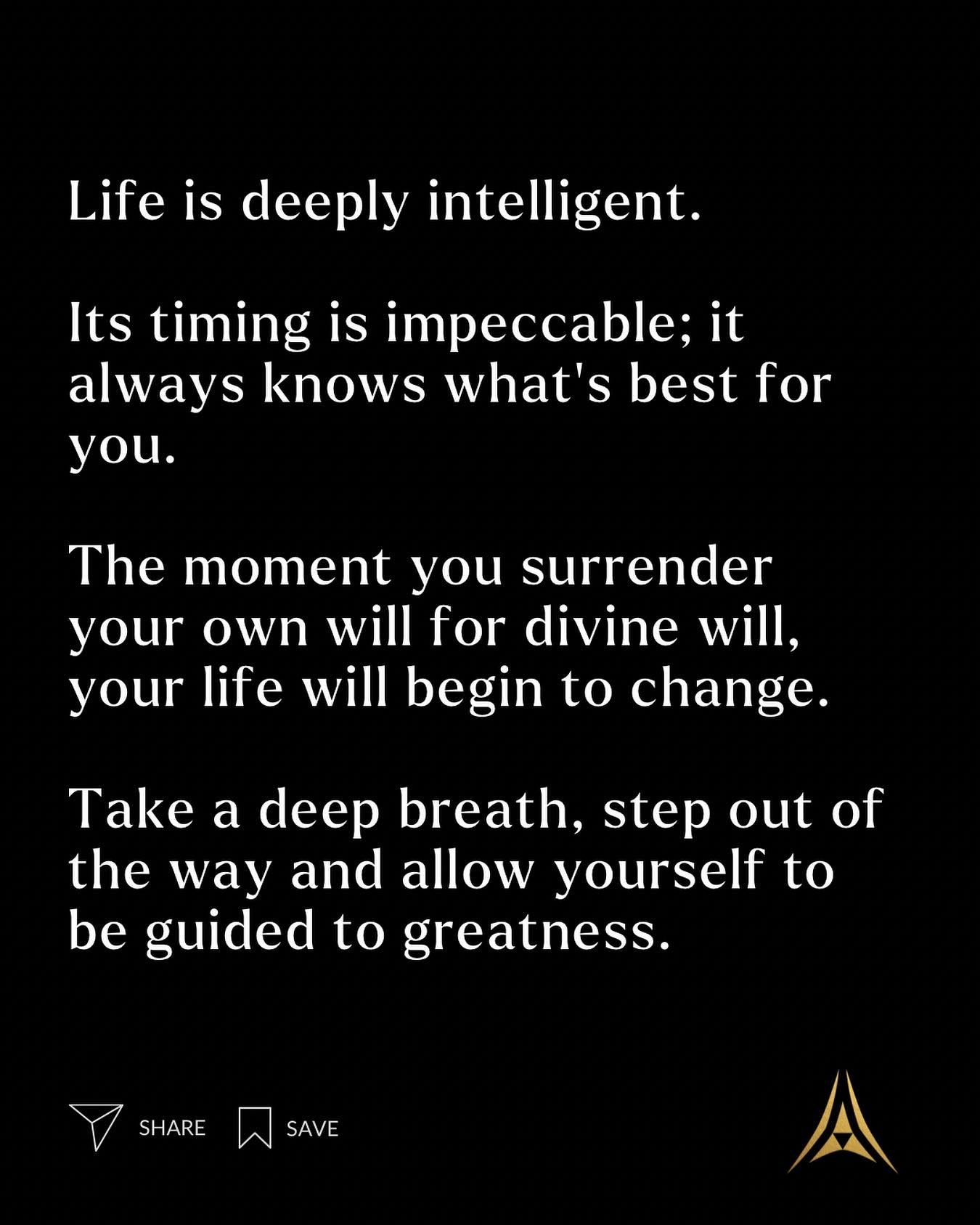 Many of us, due to our conditioning, have a distrust in ourselves and life itself. 

As a result we believe that the only way to get what we desire or achieve our goals, we need to constantly strive, push and force our way through life to make it hap