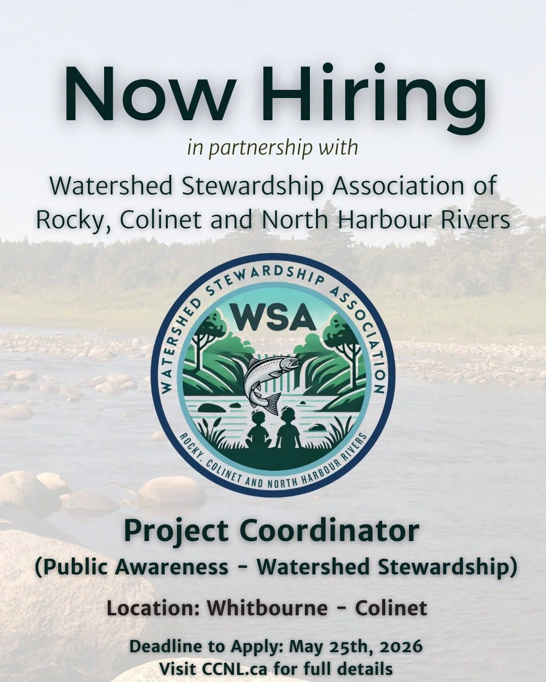 🌿Join us and The Watershed Stewardship Association as a Project Coordinator Intern this summer! This project will directly engage residents in nearby communities and the 500-600 cottage owners directly in good stewardship practices to protect the he