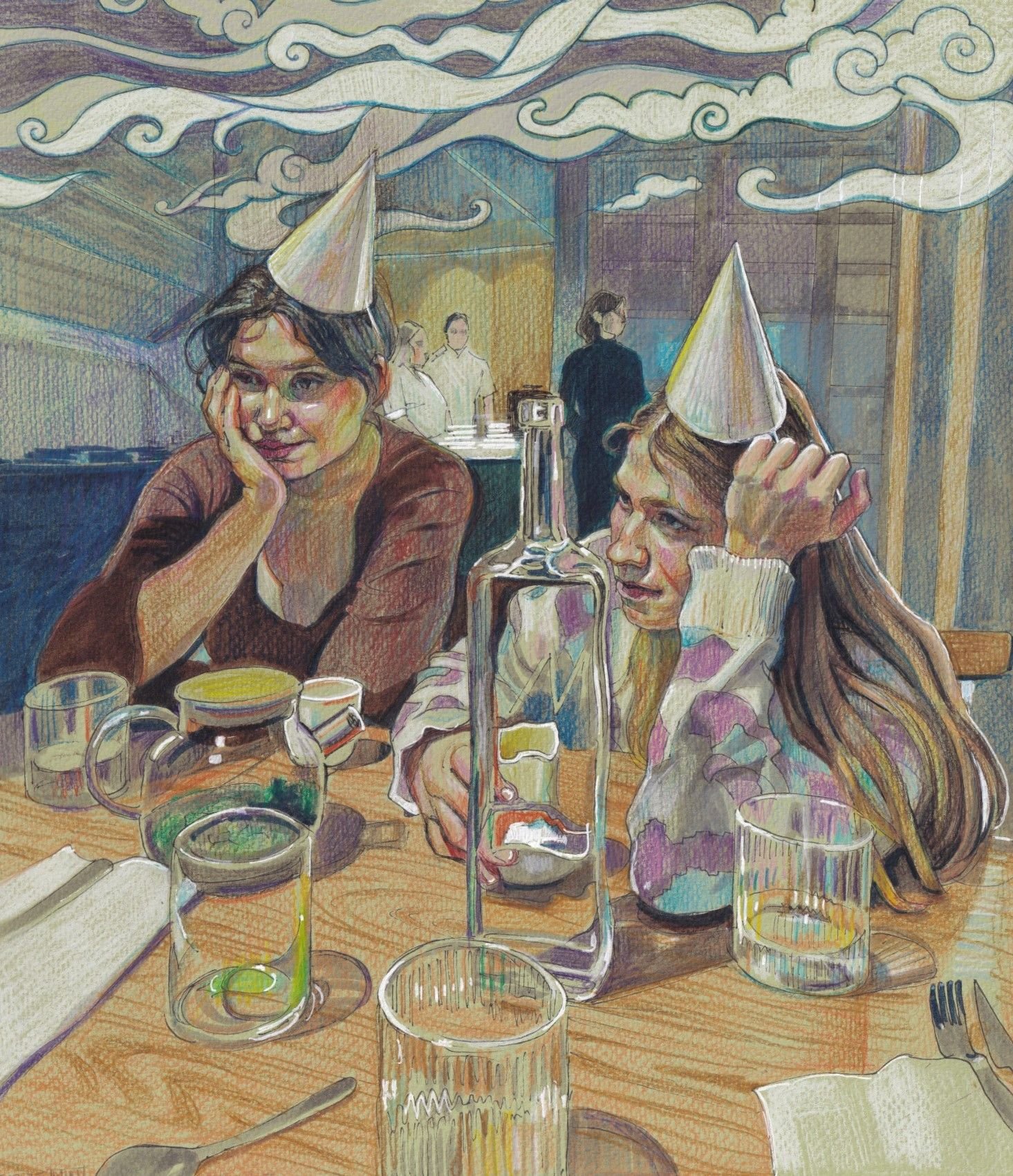 Marie Le Men - Office party