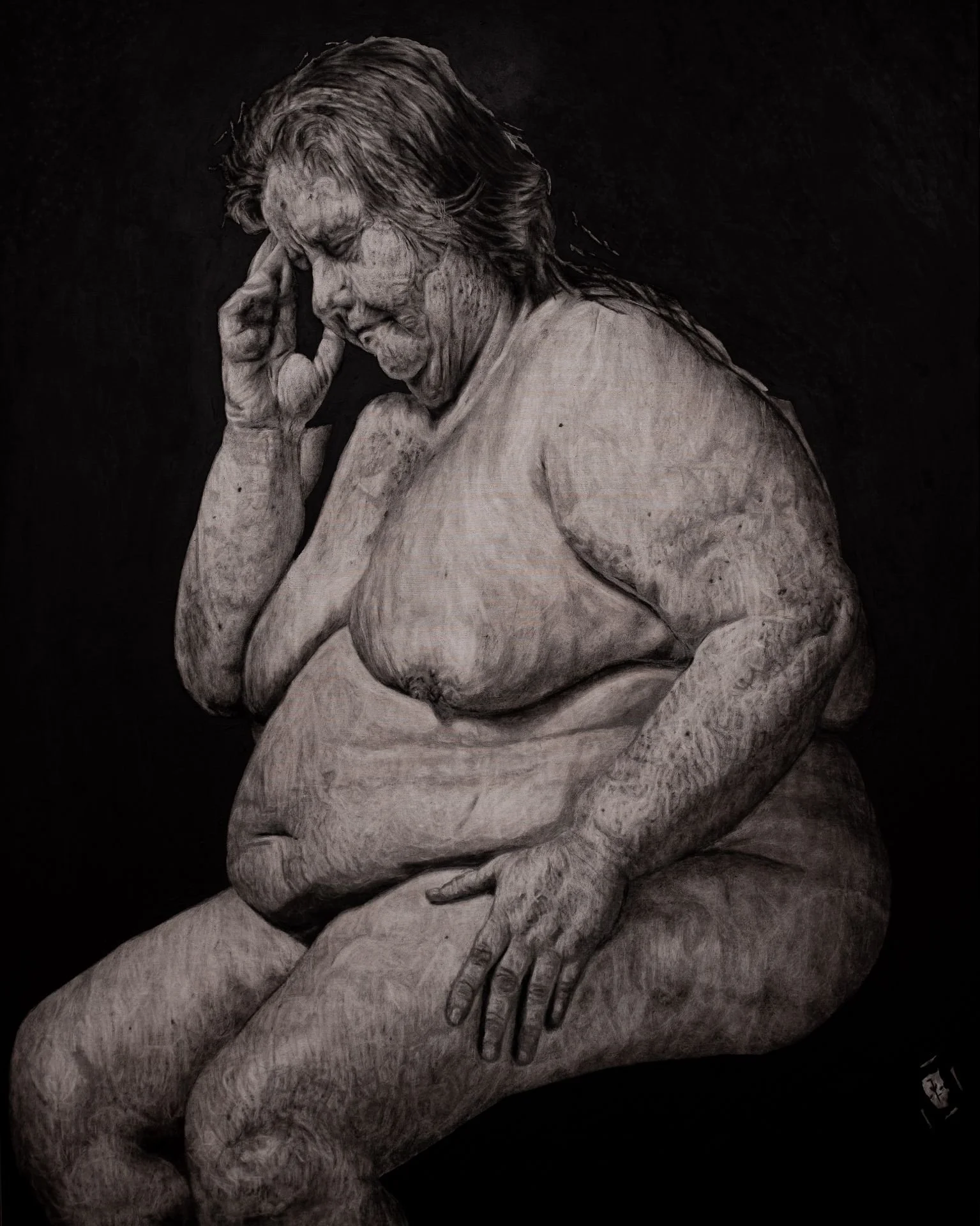 Jan van Luyn - Naked Woman