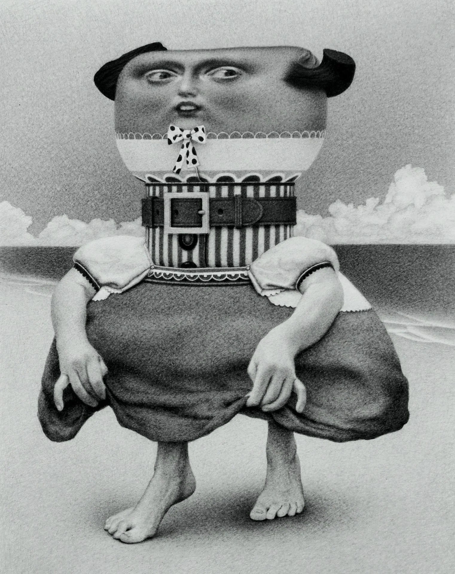 Gary Blythe - Victorian Beach Stroll