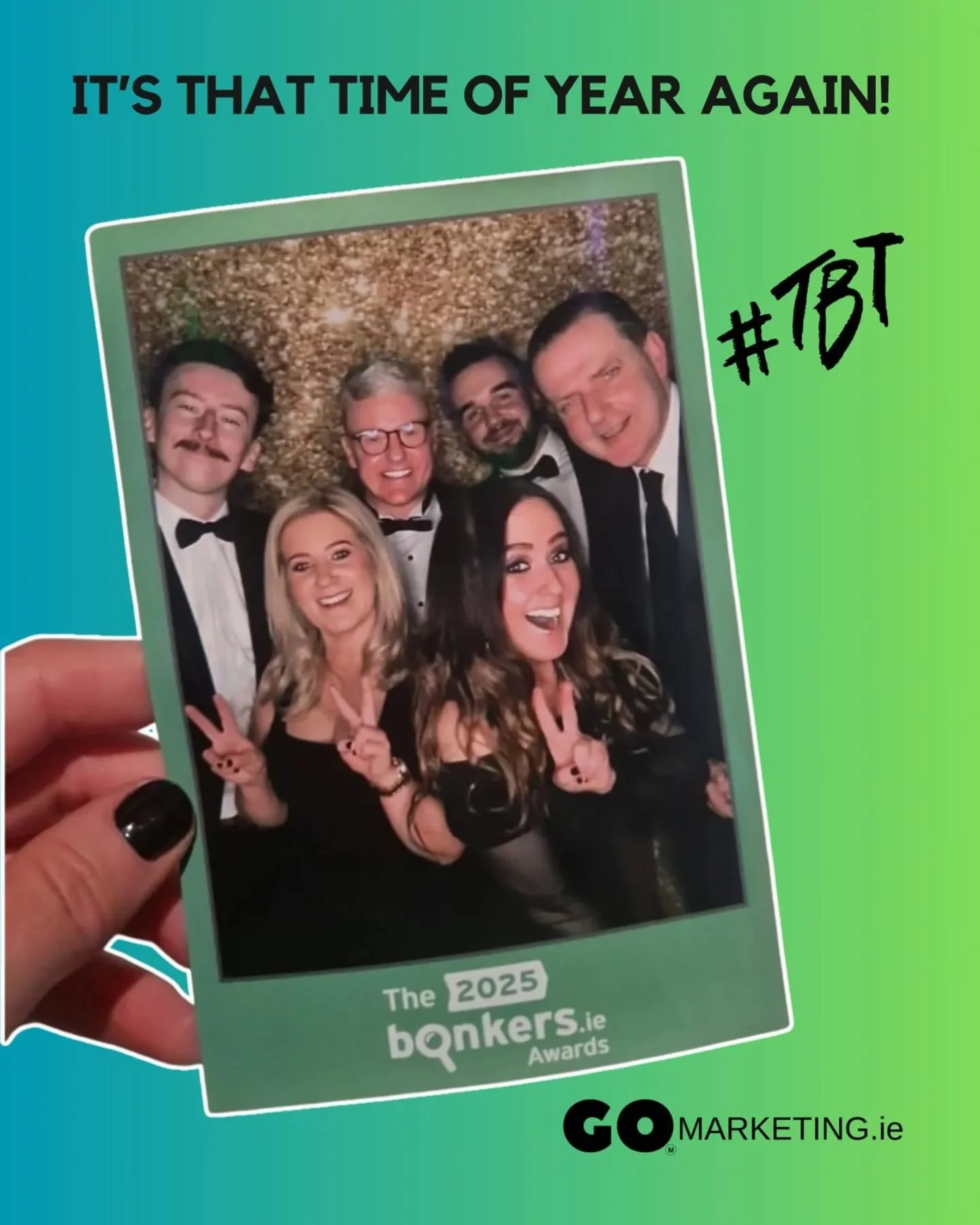 TBT ✨ That time of year again &mdash; getting all glammed up and ready for Bonkers Awards night 💚🥂 Here&rsquo;s to great memories, even better company, and another unforgettable evening ahead! #BonkersAwards #TBT #AwardsNight