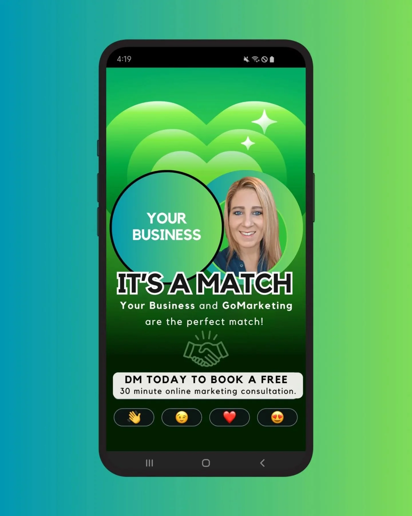 💘 It&rsquo;s a Match! GoMarketing &amp; Your Business 💘
🔥 Swipe right on success! 🔥

This Valentine&rsquo;s Day, GoMarketing, and Your Business are the perfect match! DM📩 #ItsAMatch for a FREE 30 MINUTE DIGITAL MARKETING CONSULTATION, and let&rs
