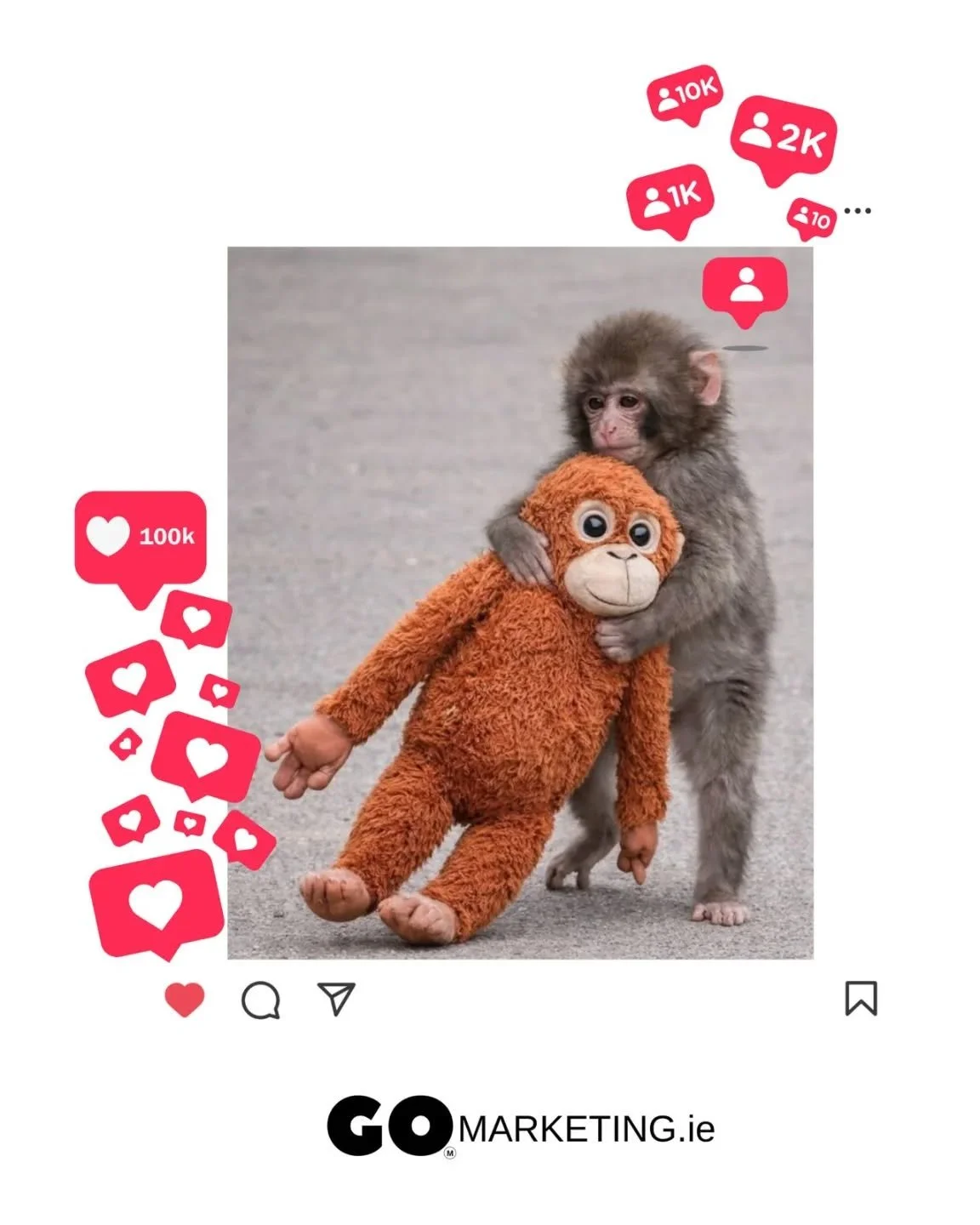 Sometimes the strongest stories don&rsquo;t need words.

Punch, a baby macaque abandoned by his mother, found comfort in a simple stuffed toy &mdash; and the world stopped scrolling.

Why?

Because emotion connects faster than information.

Marketing