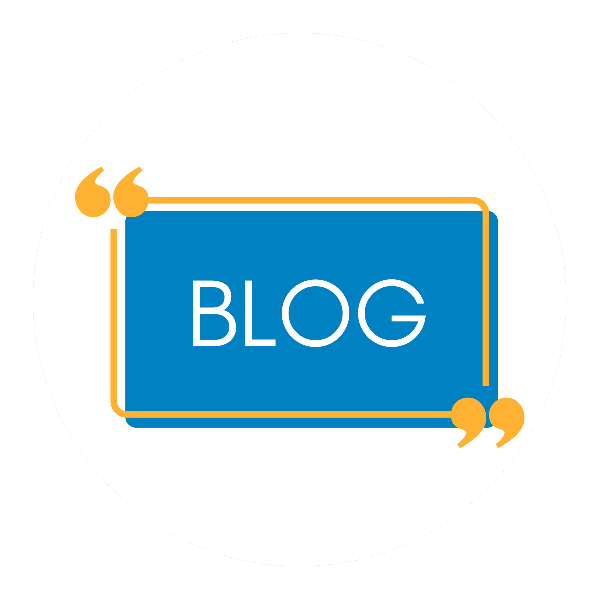 Blog post logo image