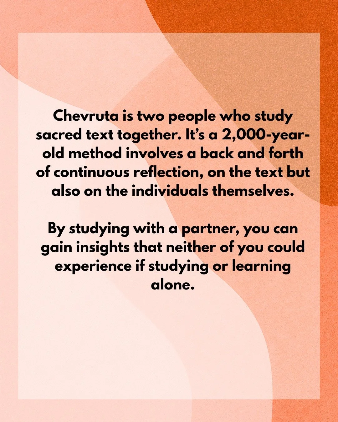 In honor of Shavuot this week, Rabbi Shira writes about the importance of friendship and chavruta. Read the whole thing on our Substack, at the link in our bio. Happy studying!