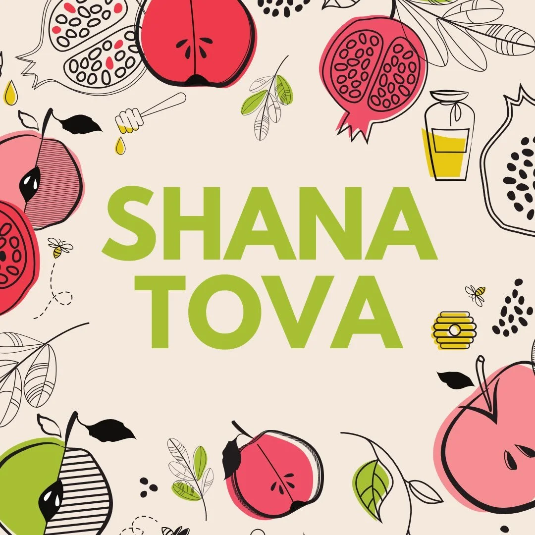 Shana Tova, Chutzsquad! May your new year be sweet 🍯