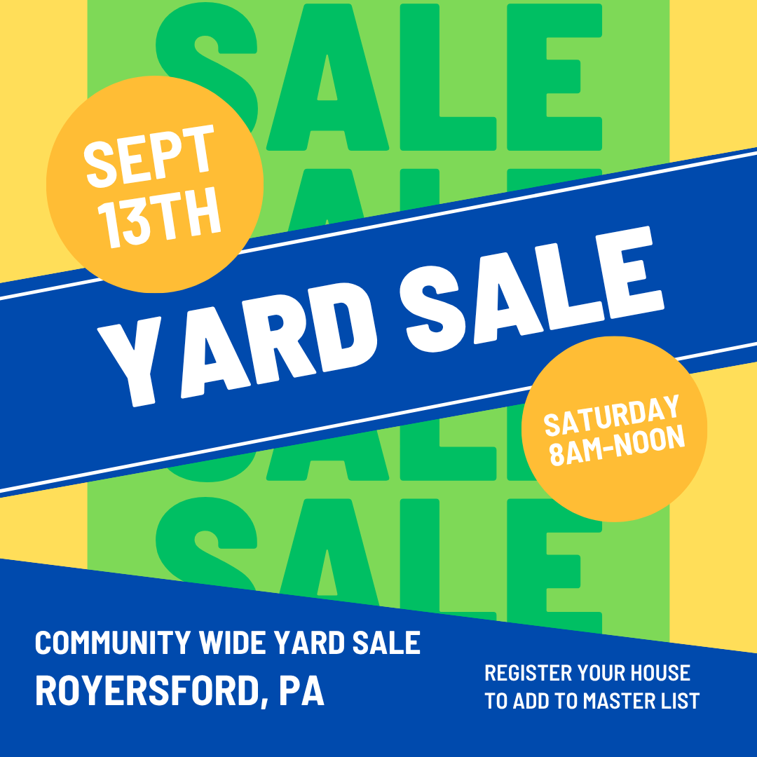 Fall Community Wide Yard Sale